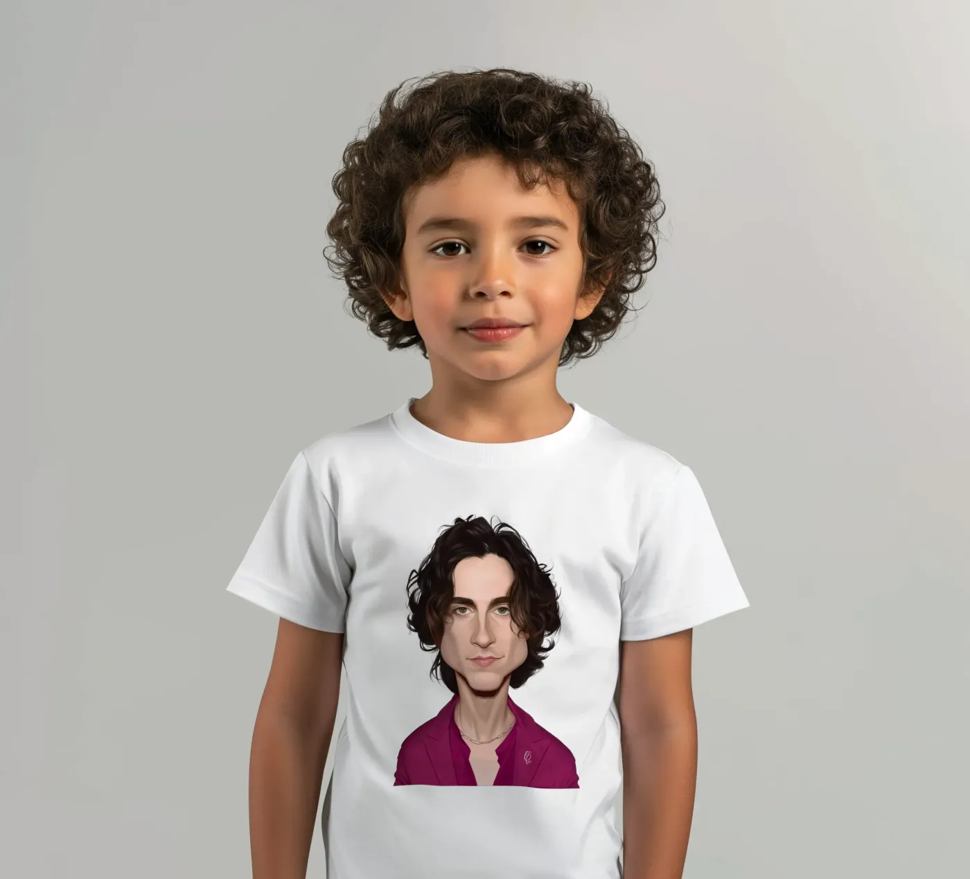 Timothee Chalamet t-shirt bambini da Rob Art | Illustration