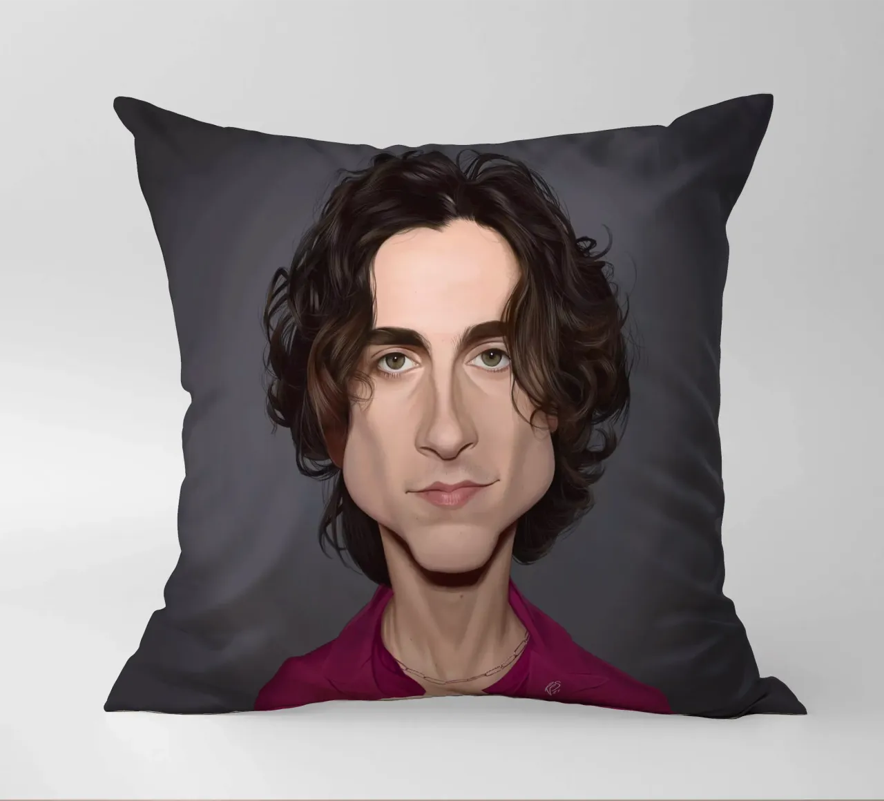 Timothee Chalamet cuscino da Rob Art | Illustration