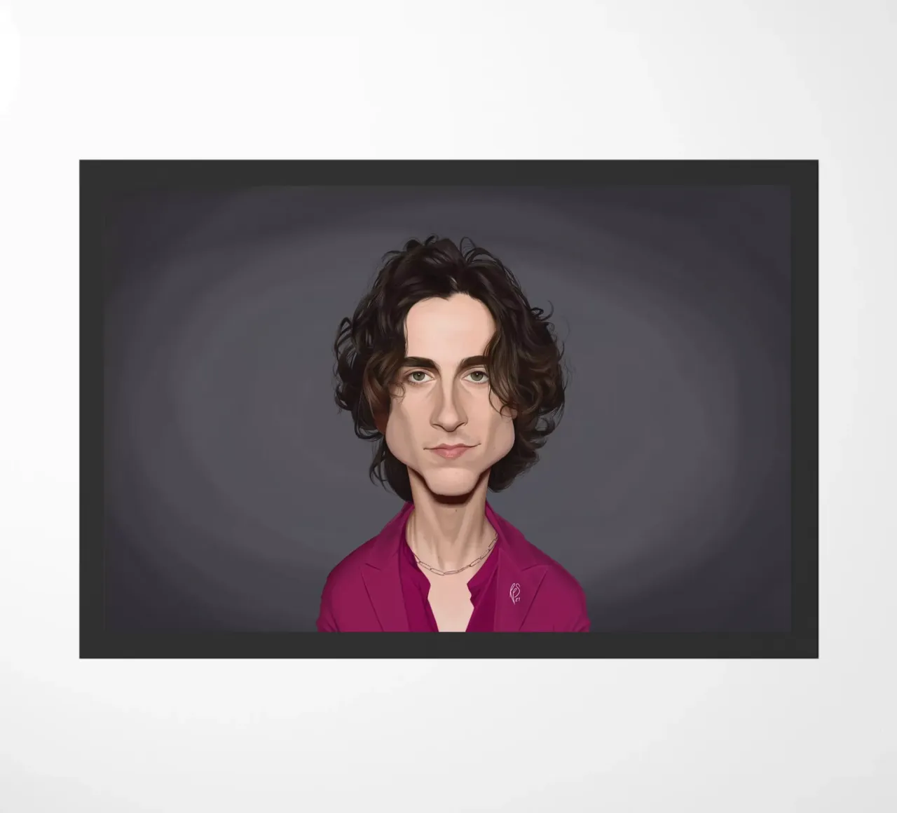 Timothee Chalamet doormat by Rob Art | Illustration