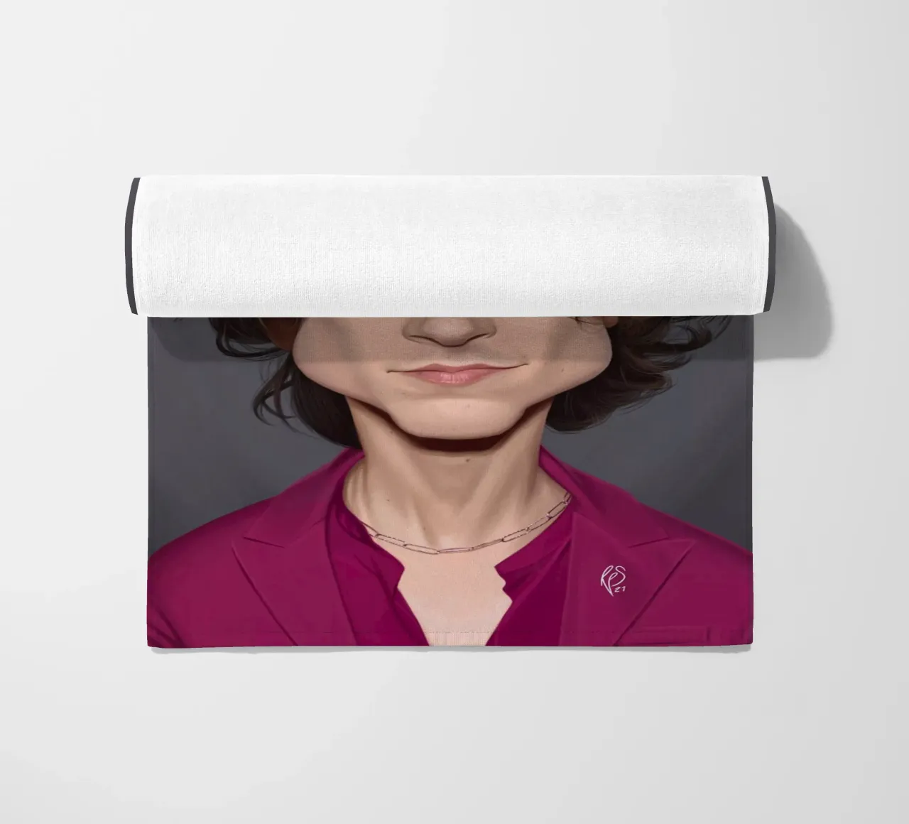 Timothee Chalamet telo mare da Rob Art | Illustration