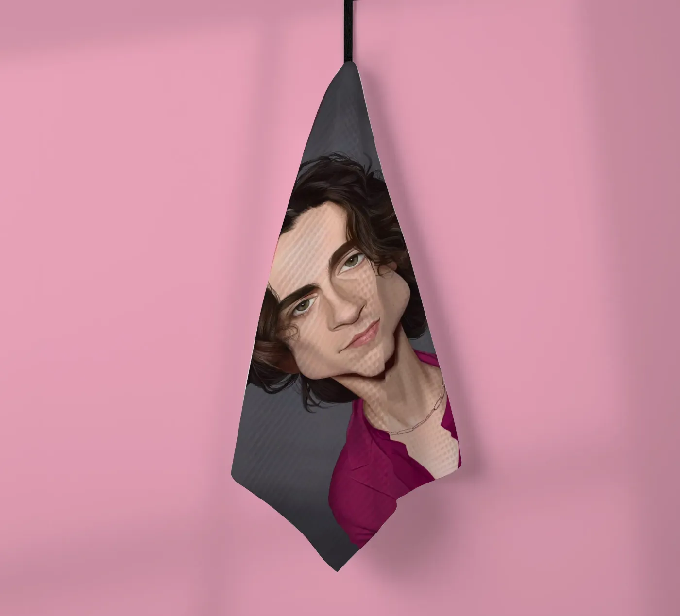 Timothee Chalamet torchon de Rob Art | Illustration