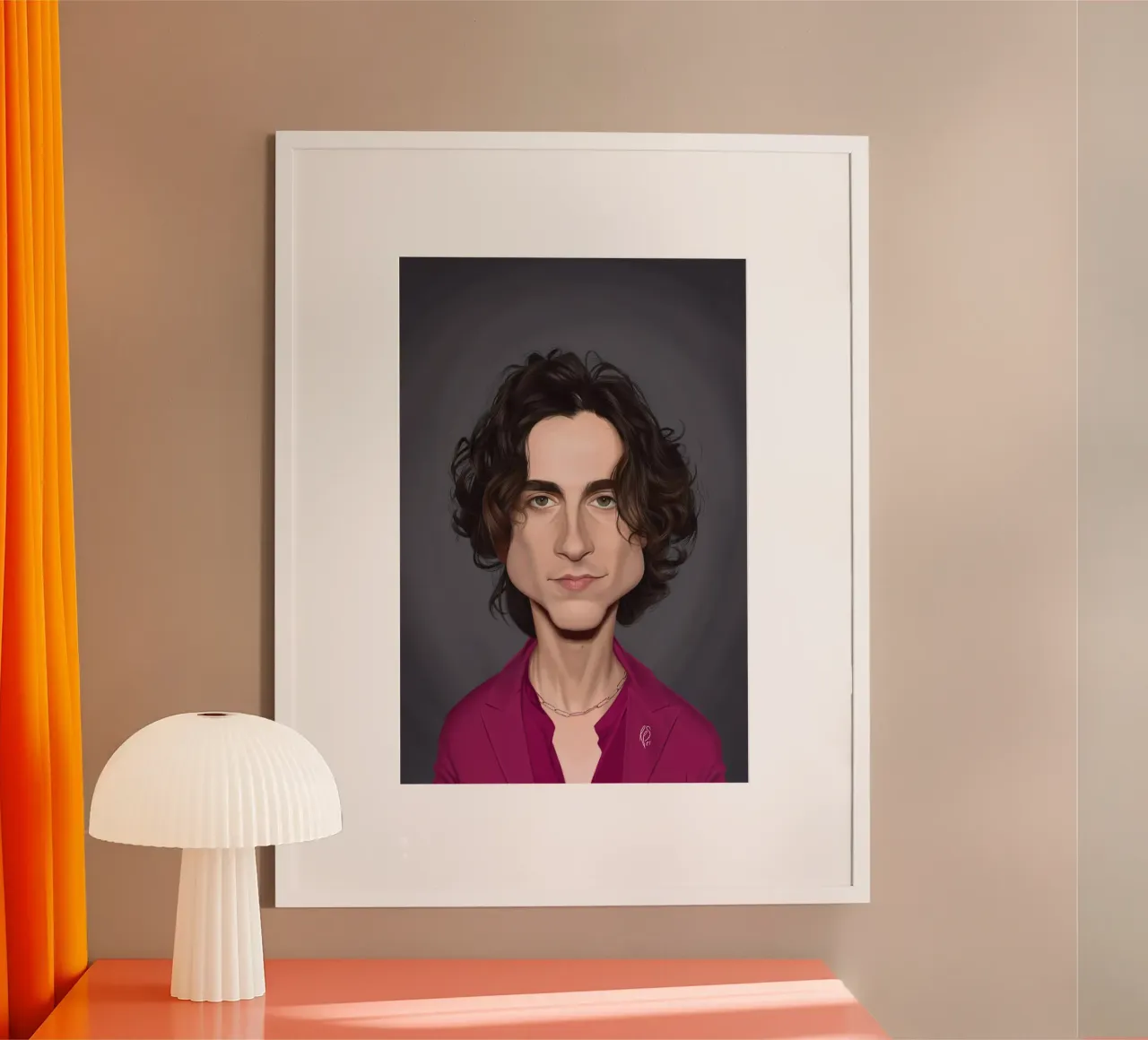 Timothee Chalamet poster by Rob Art | Illustration