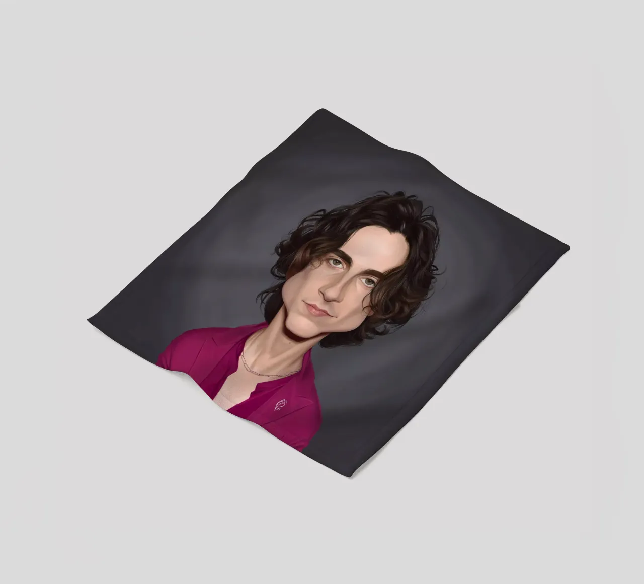 Timothee Chalamet coperta in pile da Rob Art | Illustration