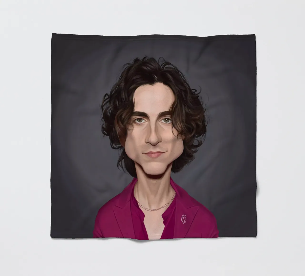 Timothee Chalamet coperta in pile da Rob Art | Illustration