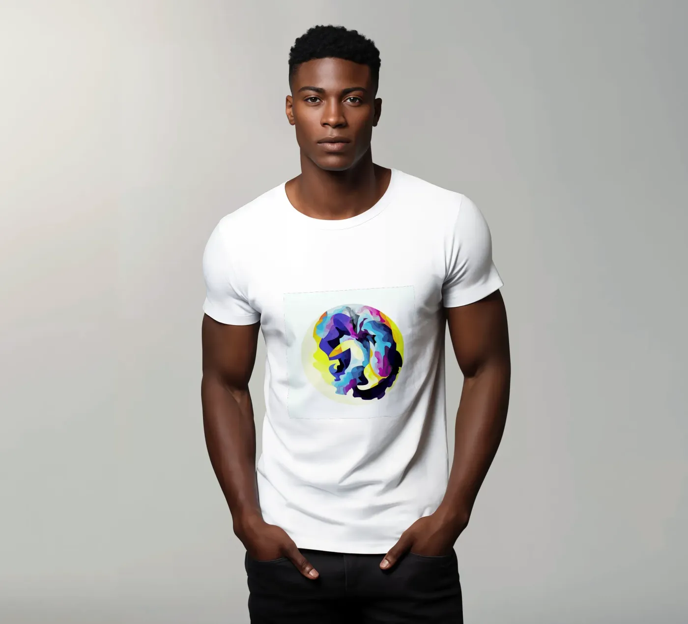 Finding Light t-shirt da Abstract Joy