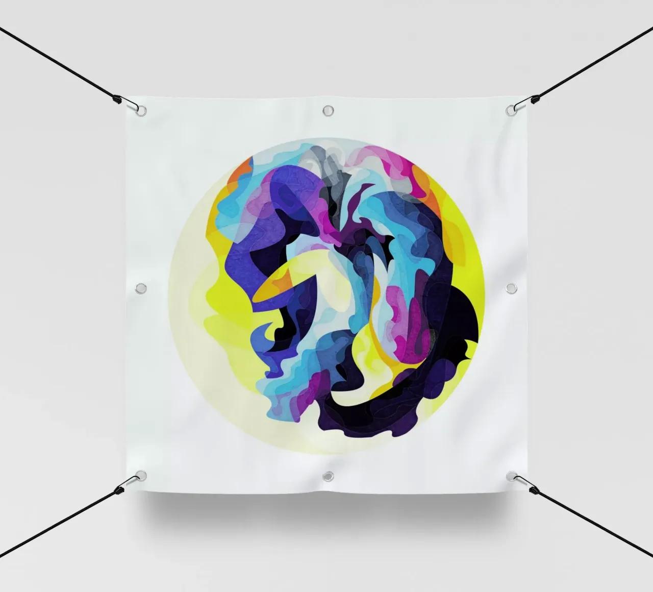 Finding Light telo in pvc da Abstract 888