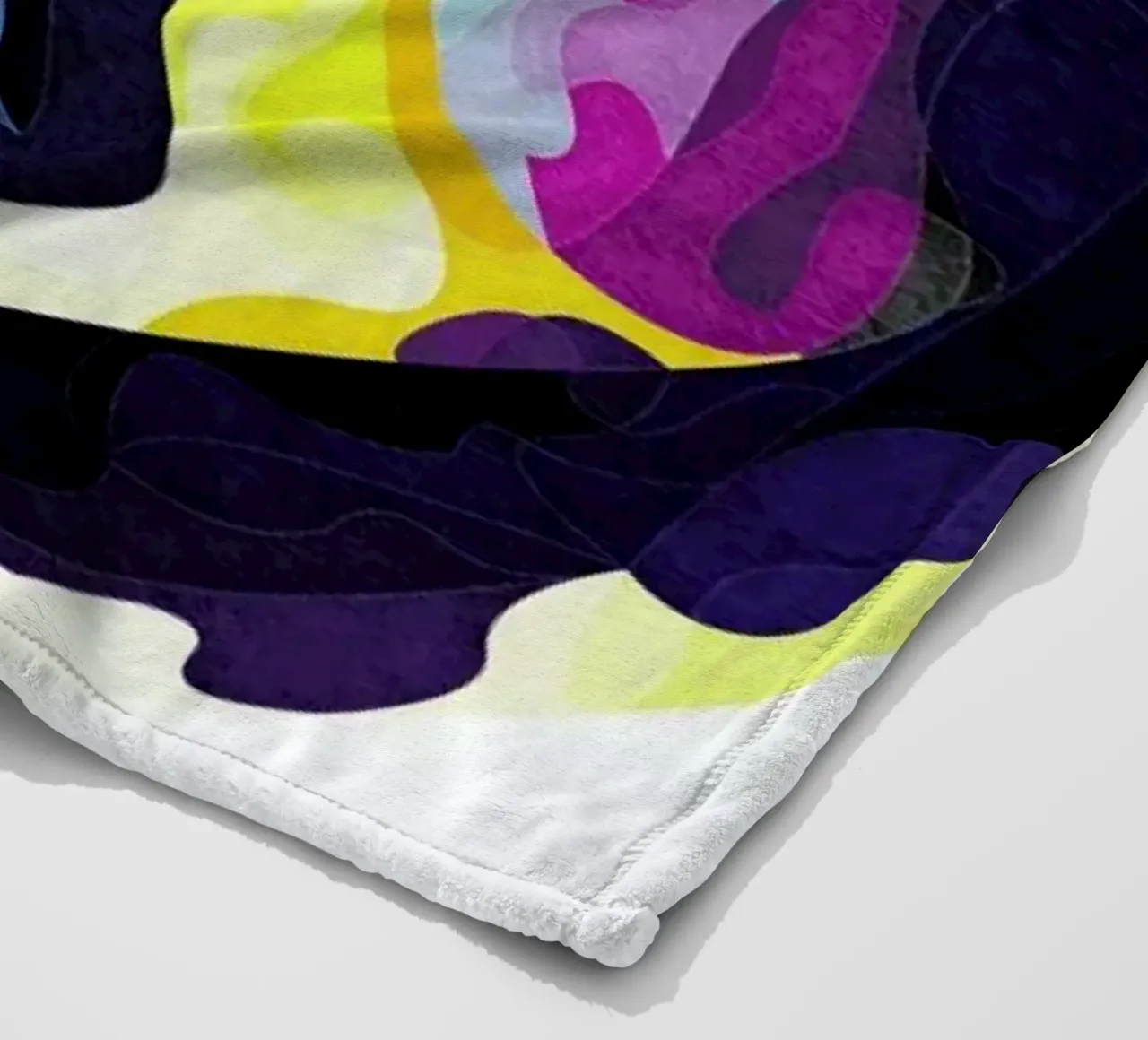 Finding Light coperta in pile da lovely lines