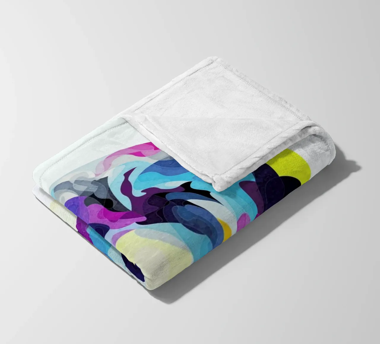 Finding Light Fleecedecke von Abstract 888