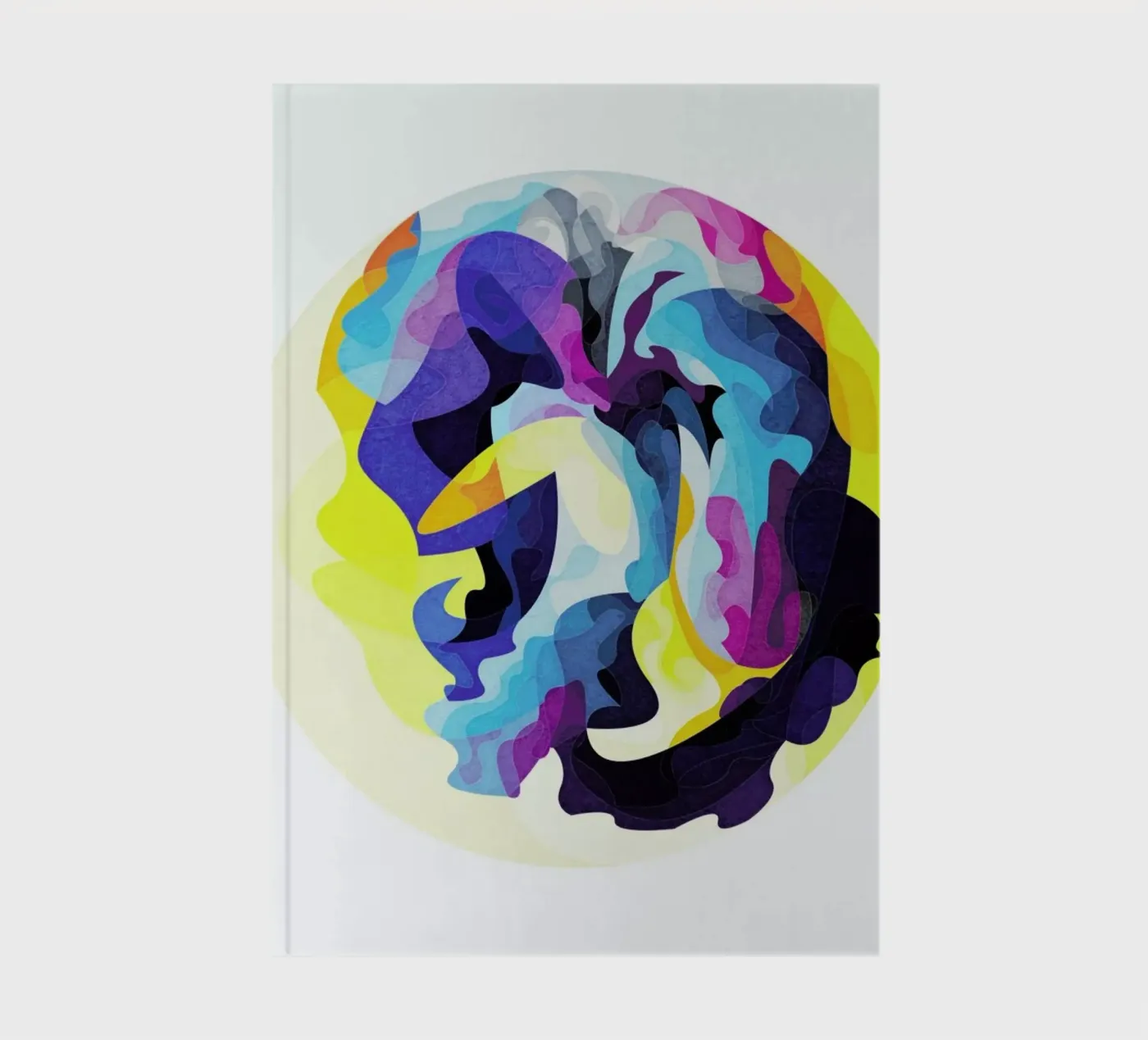 Finding Light notebook by Abstract Joy