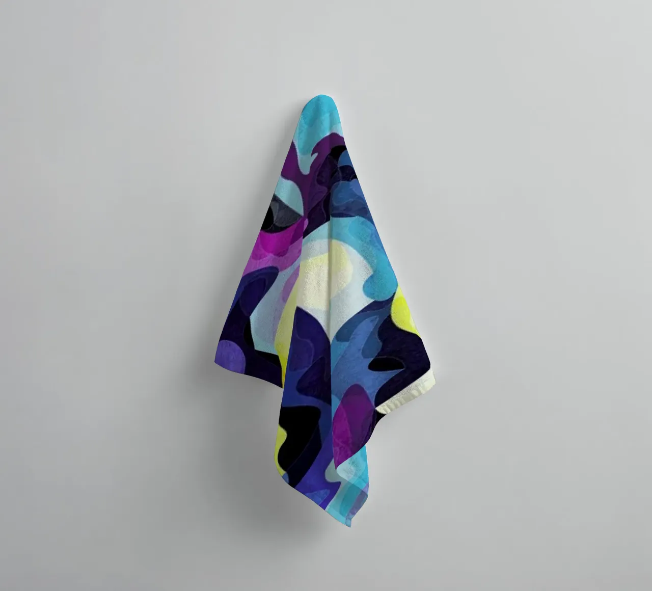 Finding Light towel by Abstract 888