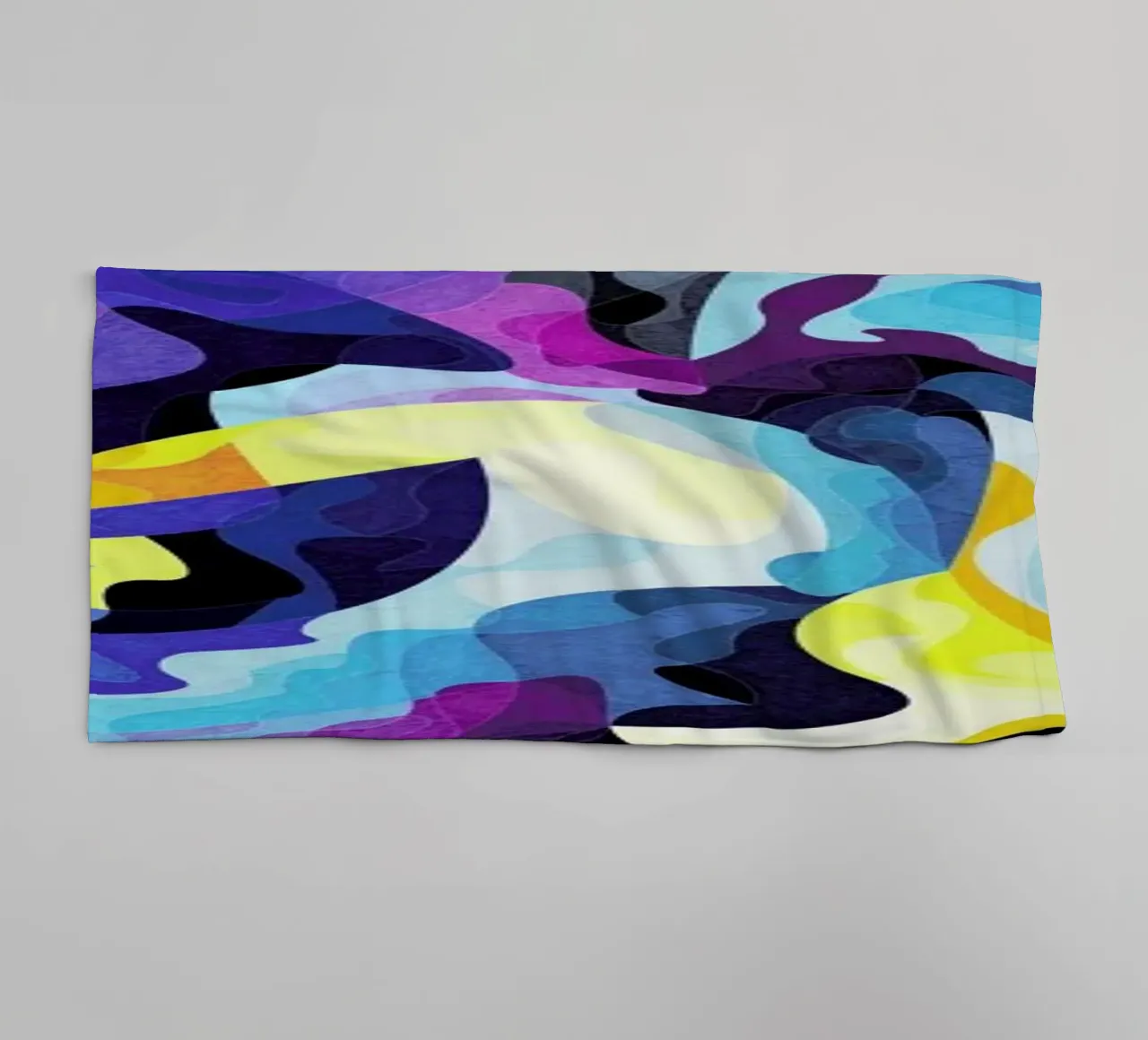 Finding Light towel by Abstract 888