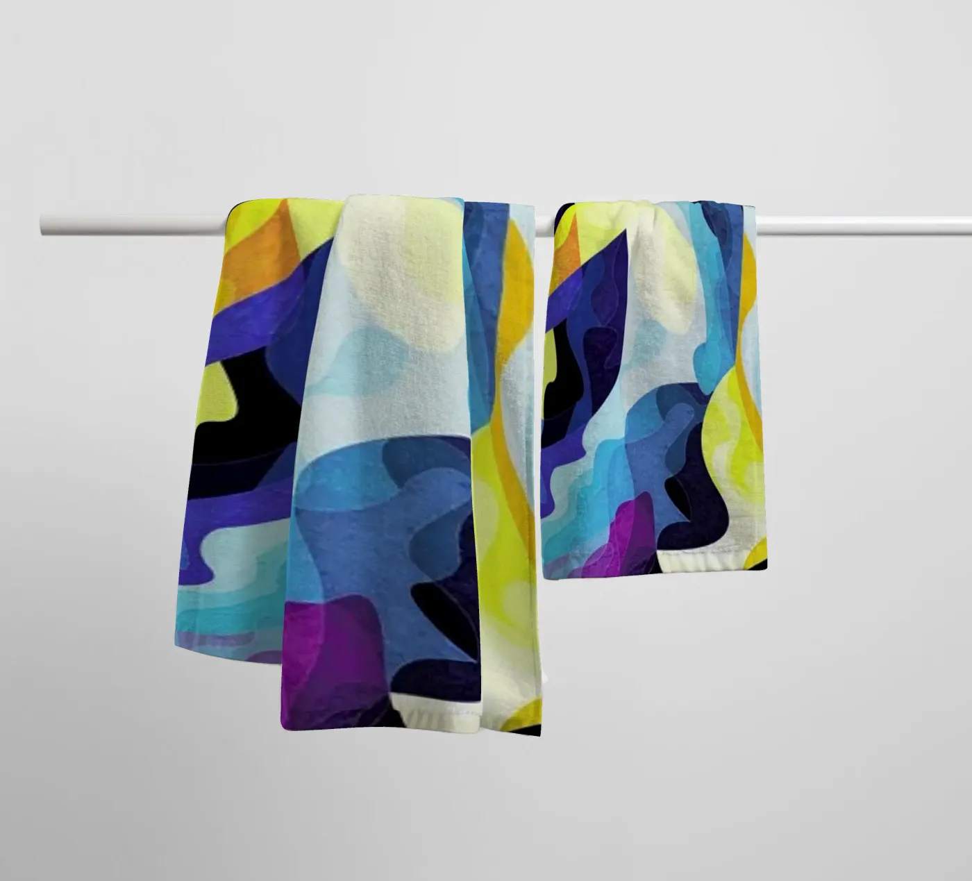 Finding Light asciugamano da bagno da Abstract Joy