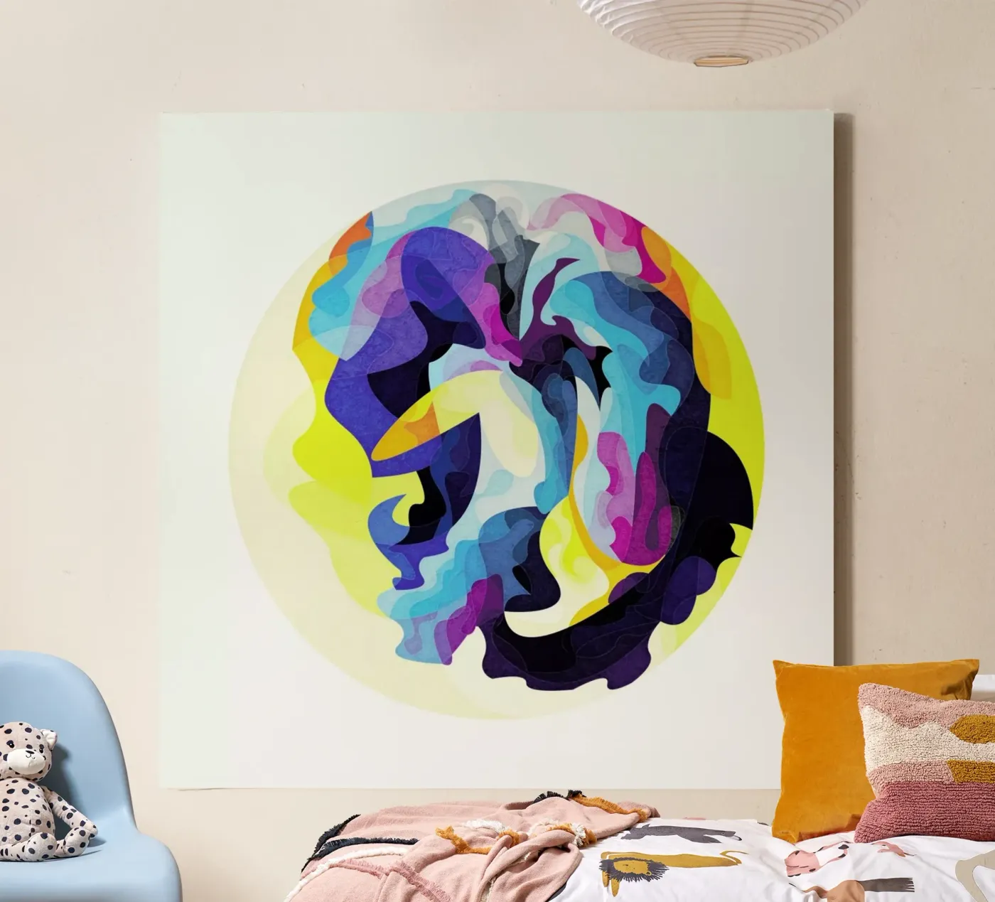 Finding Light tela da Abstract Joy