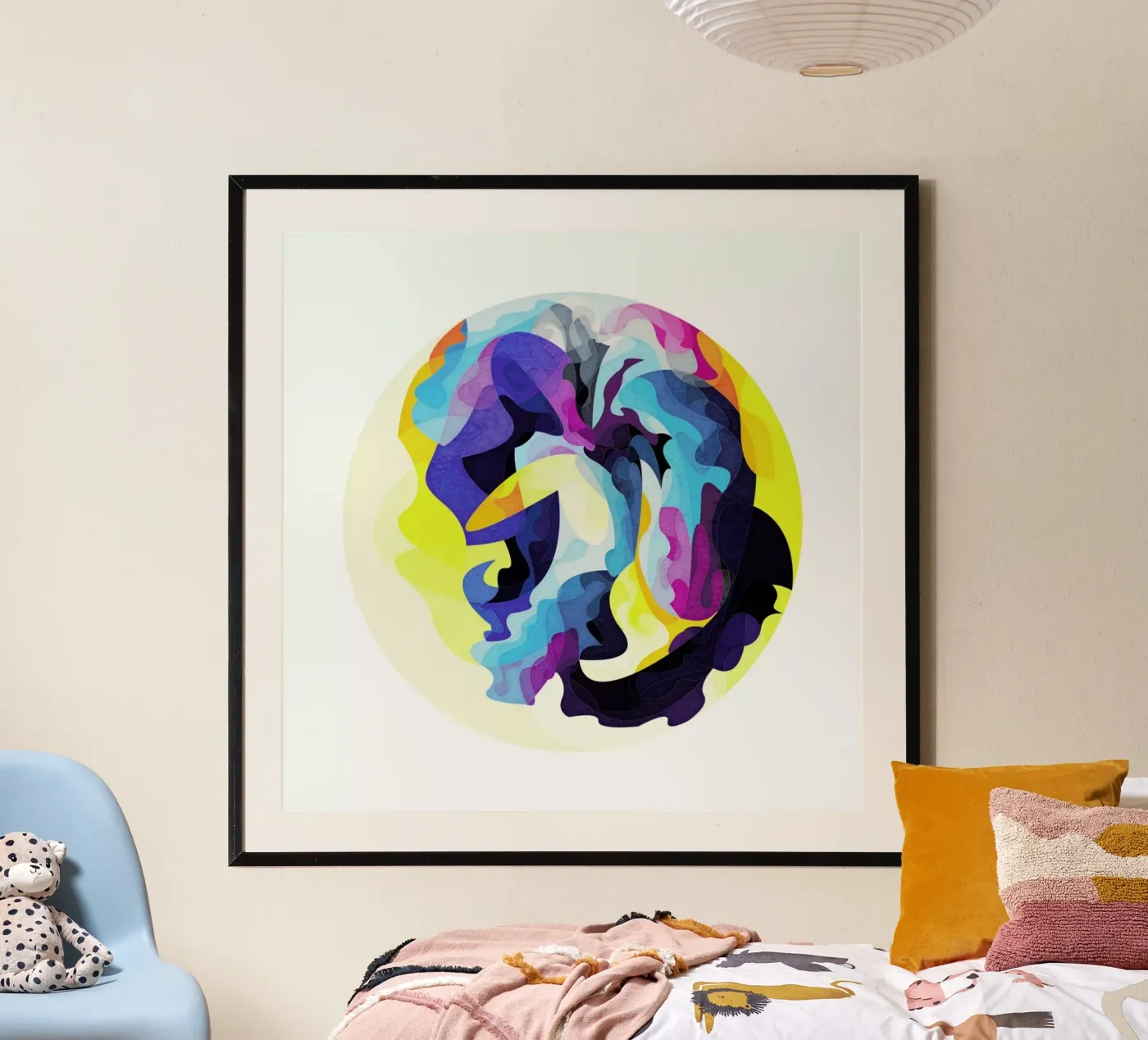 Finding Light Poster von Lines Inside