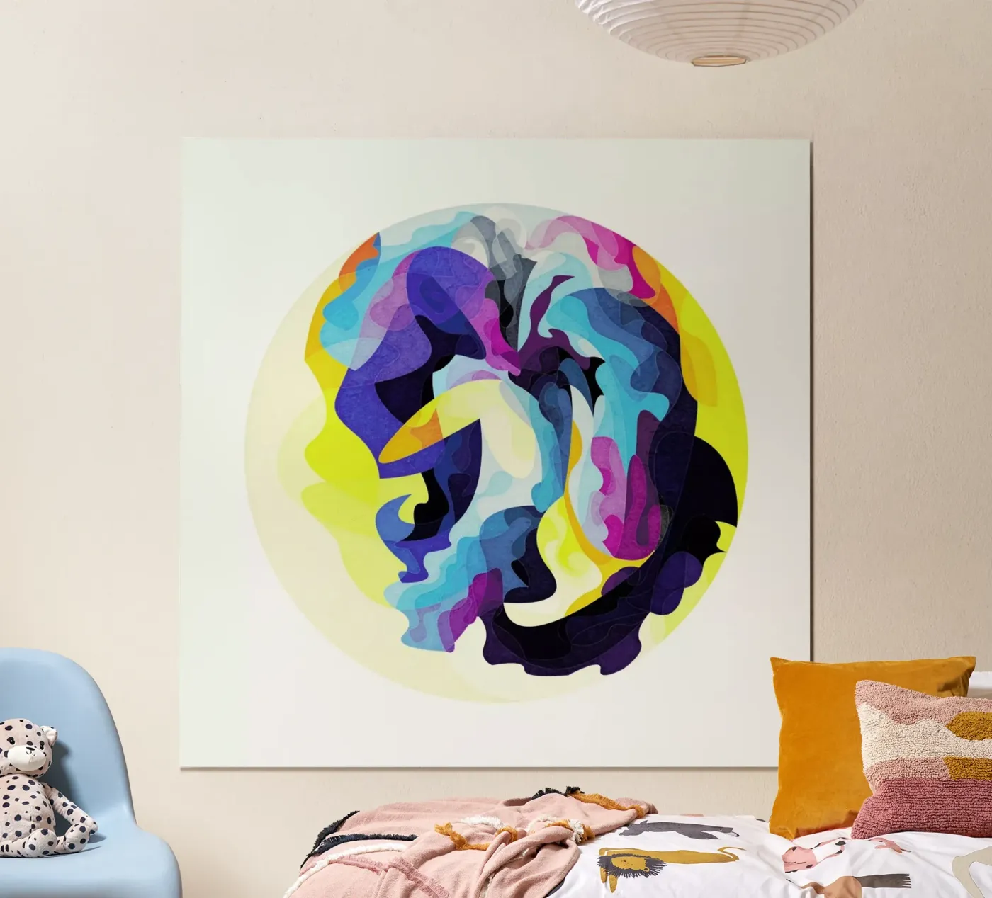 Finding Light Poster von Lines Inside