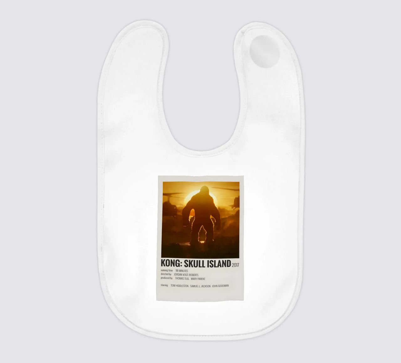 KONG SKULL ISLAND 2017 bavaglino da MVFminimalist