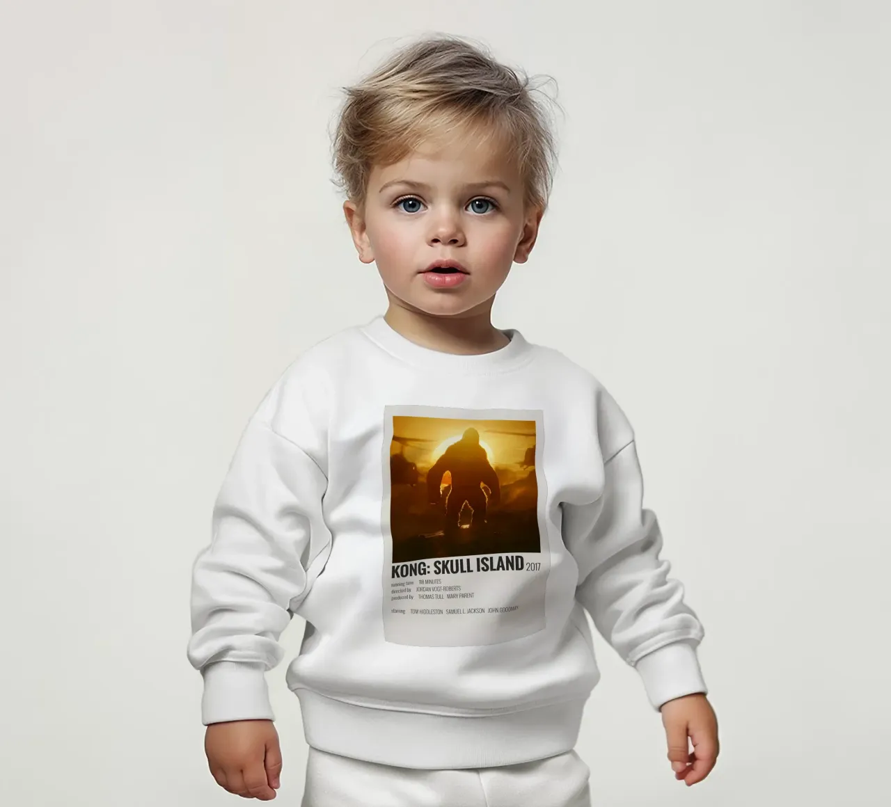 KONG SKULL ISLAND 2017 felpa neonato da MVFminimalist