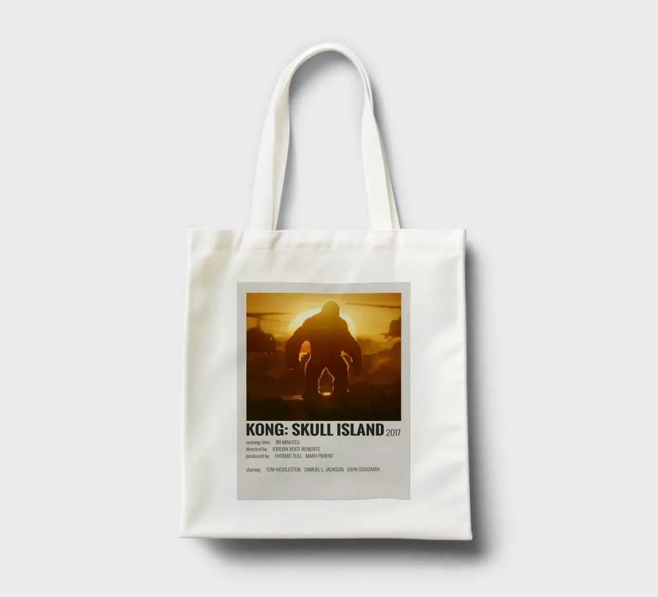 KONG SKULL ISLAND 2017 borsa in juta da MVFminimalist