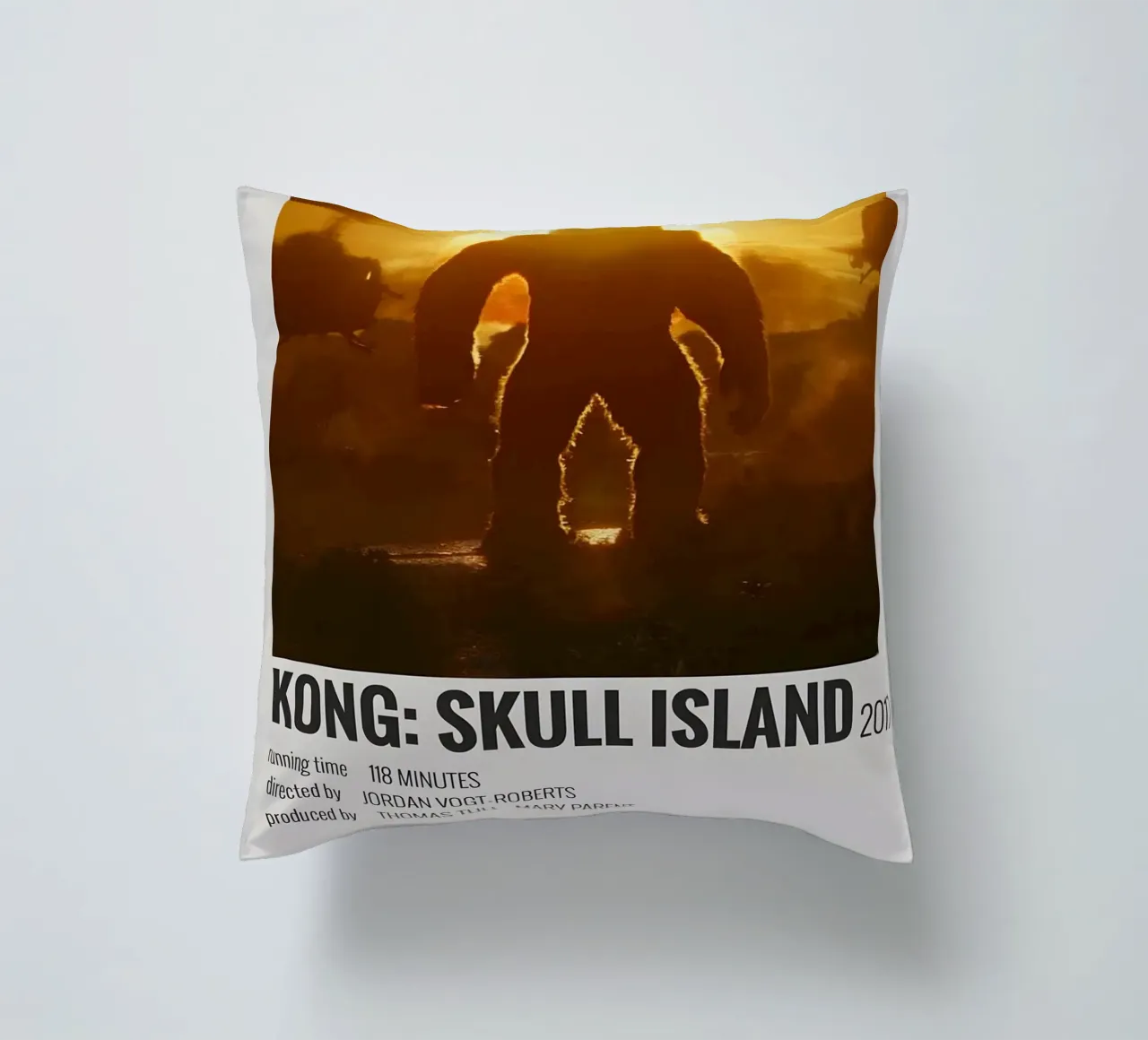 KONG SKULL ISLAND 2017 cuscino da MVFminimalist