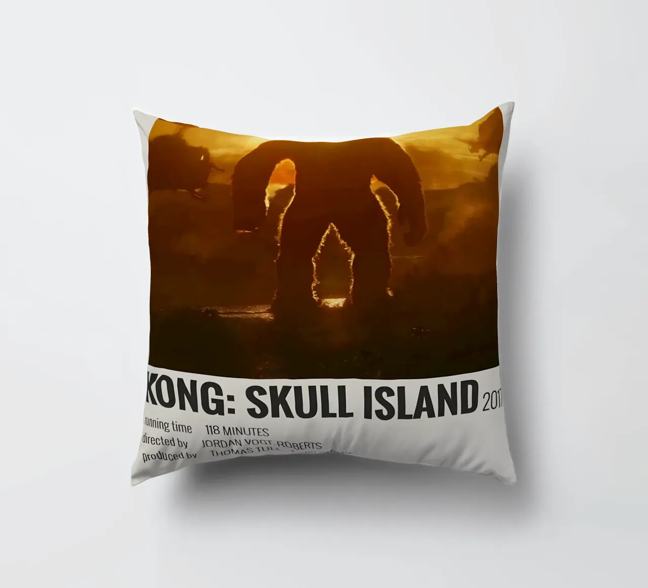 KONG SKULL ISLAND 2017 cuscino da MVFminimalist