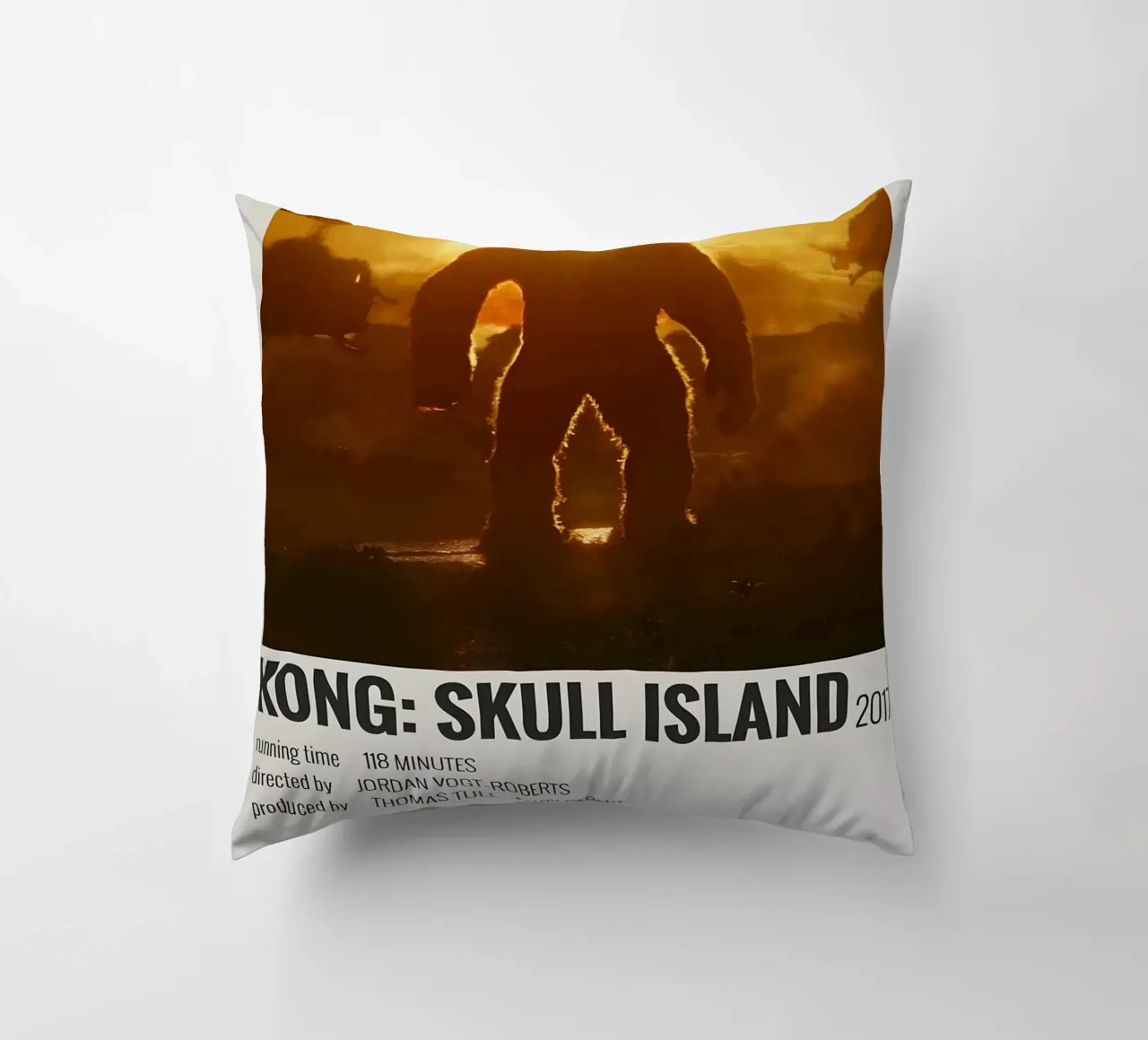 KONG SKULL ISLAND 2017 cuscino da MVFminimalist