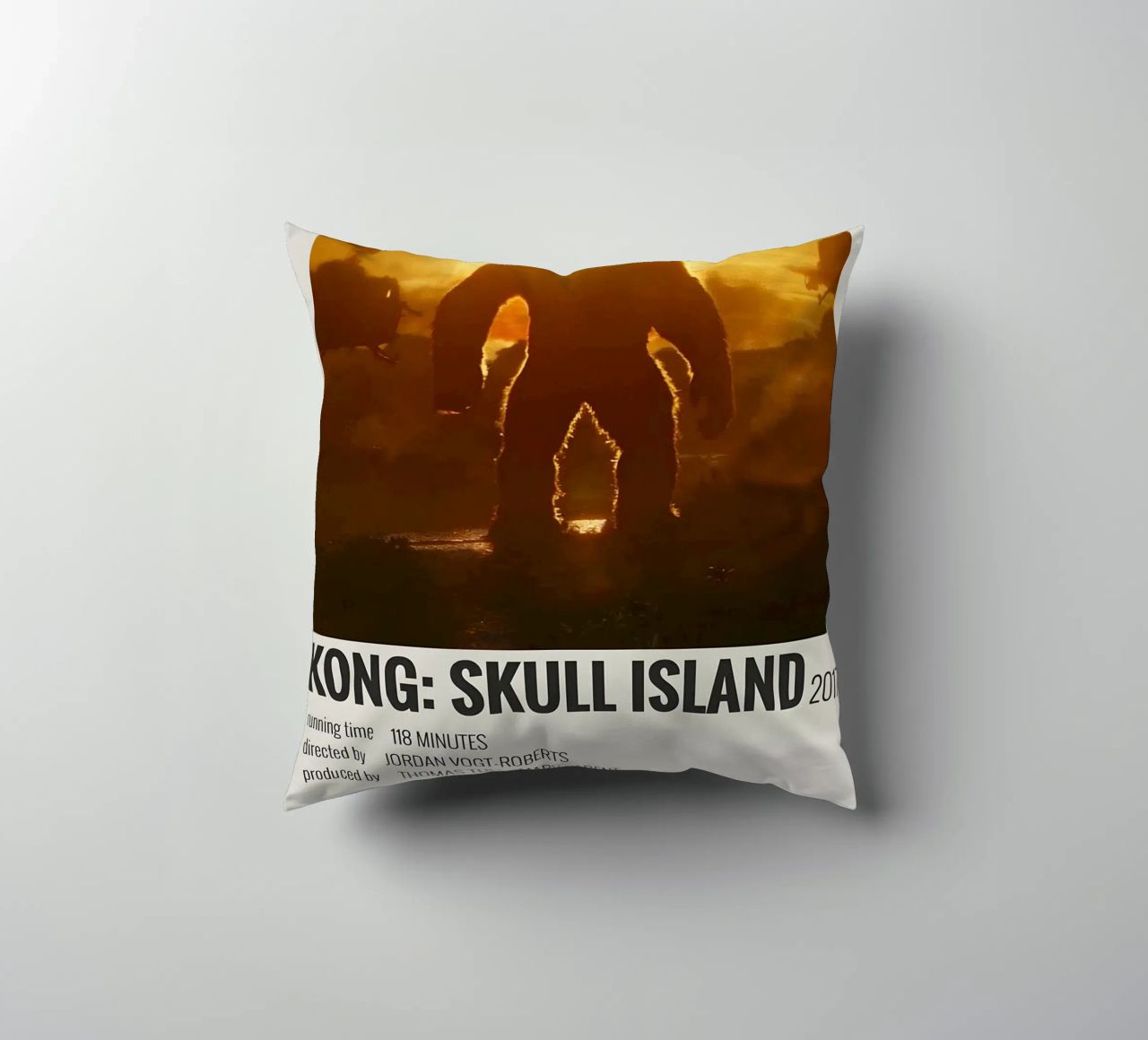 KONG SKULL ISLAND 2017 cuscino da MVFminimalist