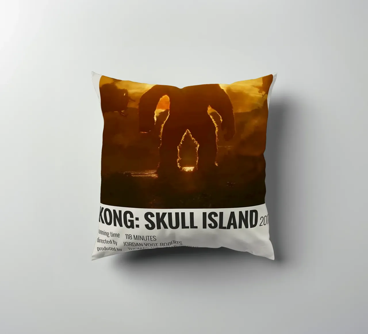 KONG SKULL ISLAND 2017 cuscino da MVFminimalist