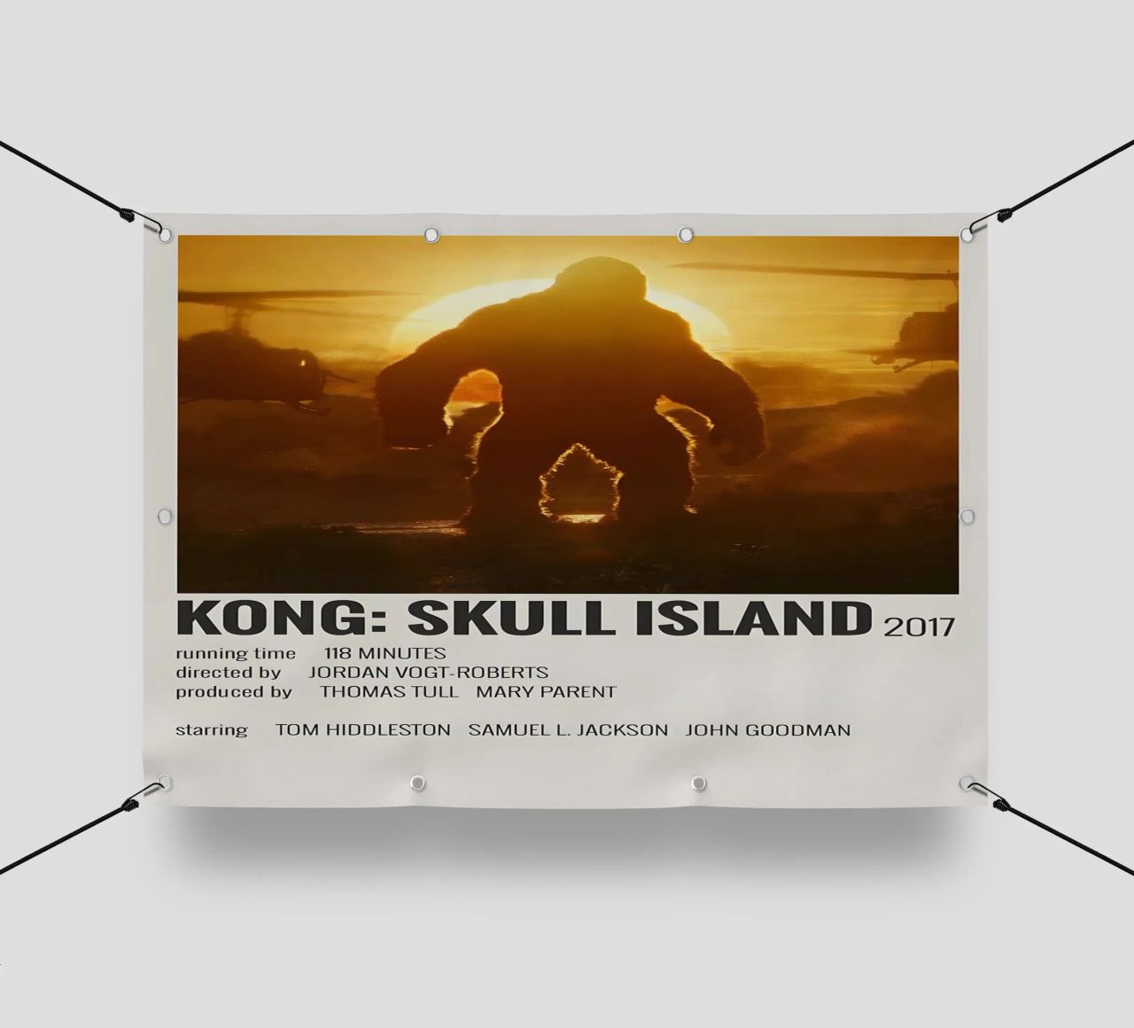 KONG SKULL ISLAND 2017 telo in pvc da MVFminimalist
