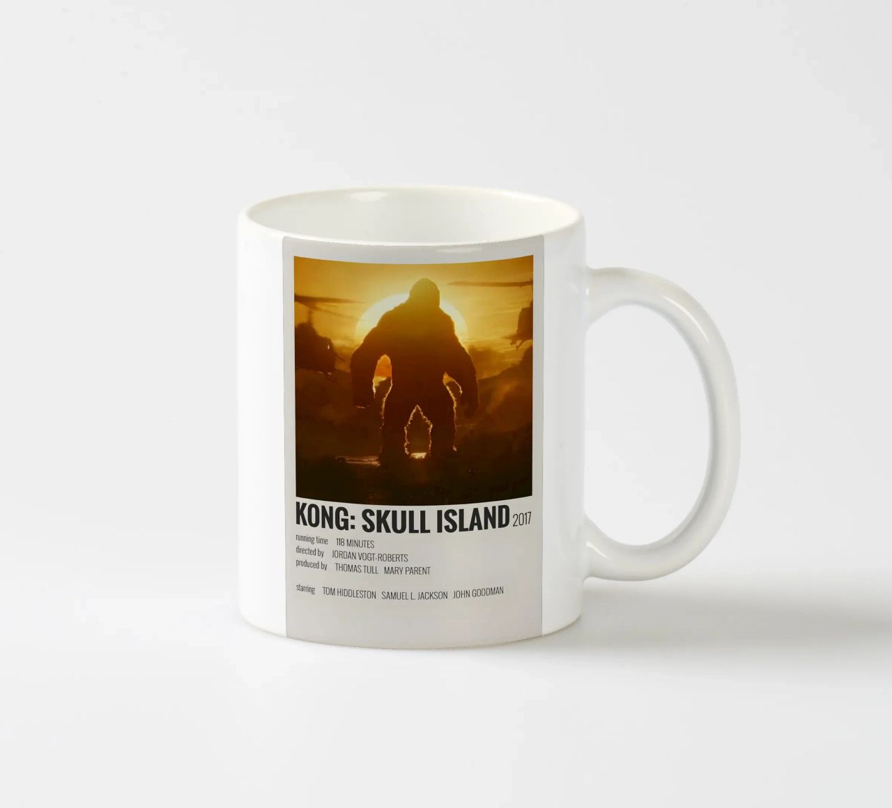 KONG SKULL ISLAND 2017 tazza in ceramica da MVFminimalist