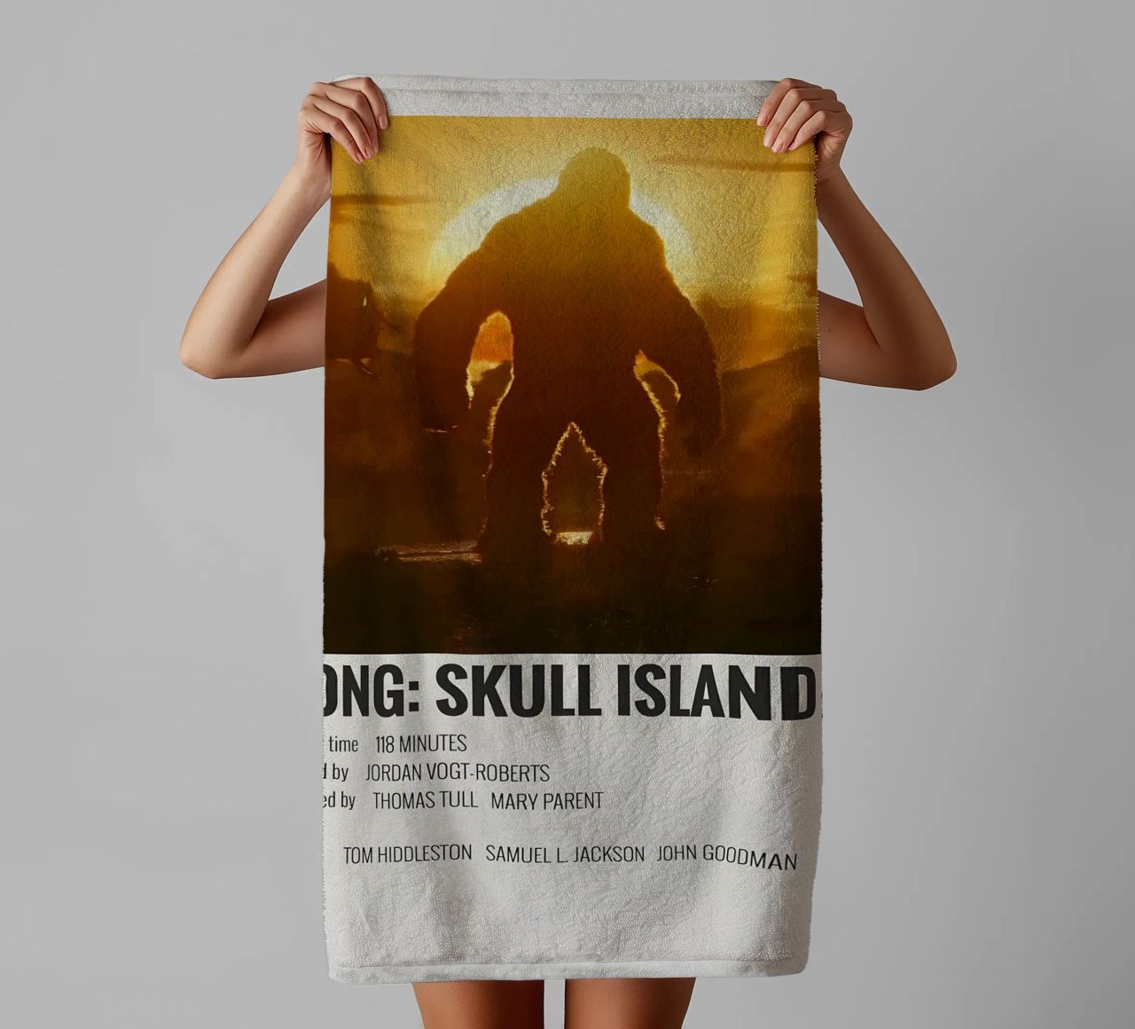 KONG SKULL ISLAND 2017 asciugamano da bagno da MVFminimalist