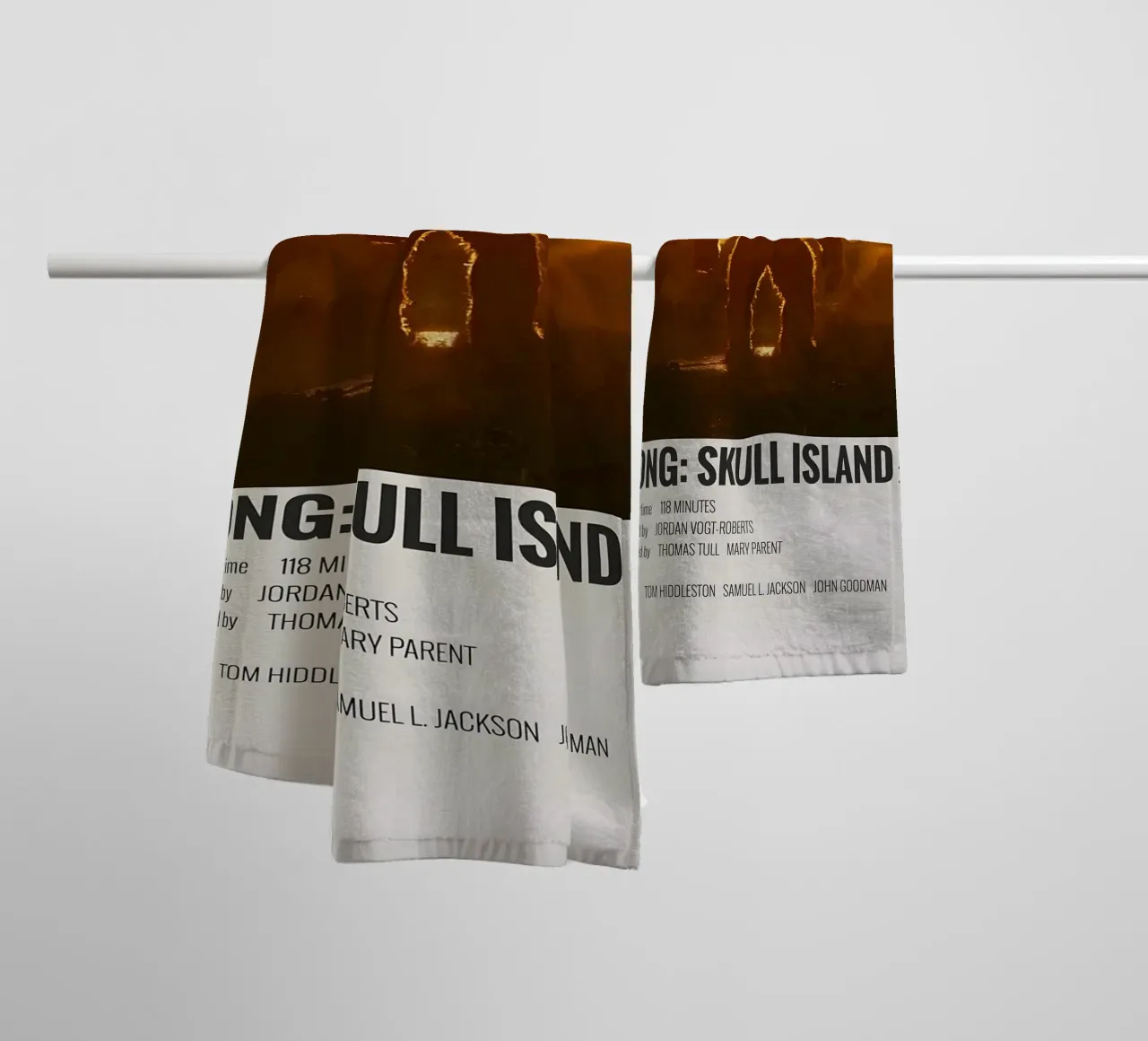 KONG SKULL ISLAND 2017 asciugamano da bagno da MVFminimalist