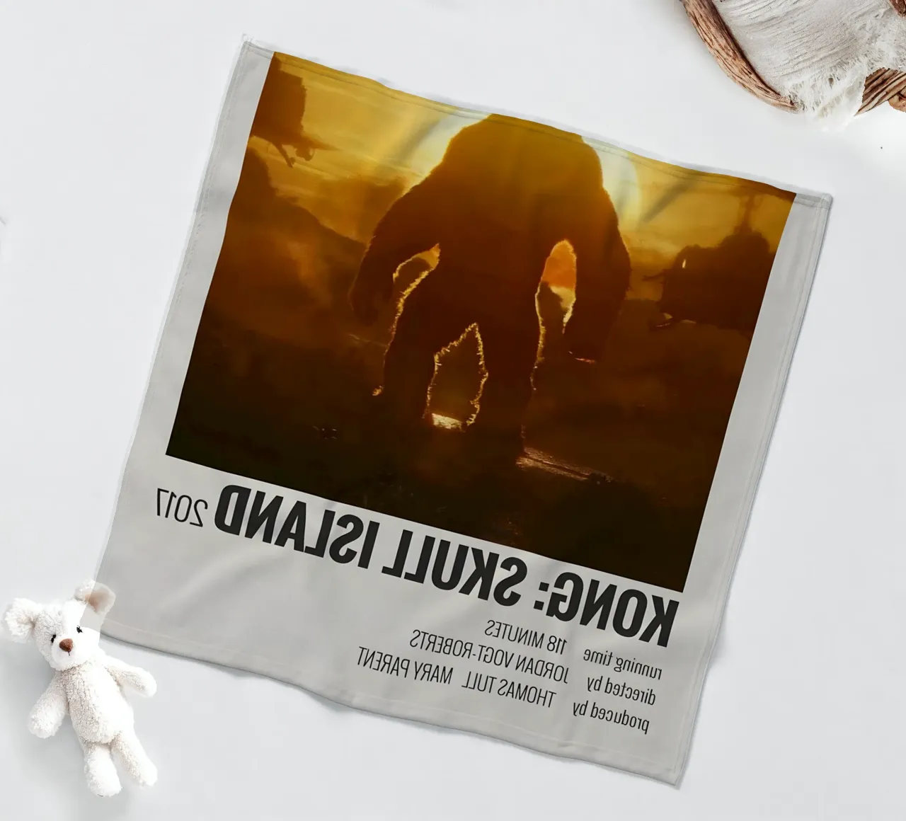 KONG SKULL ISLAND 2017 coperta in pile da MVFminimalist