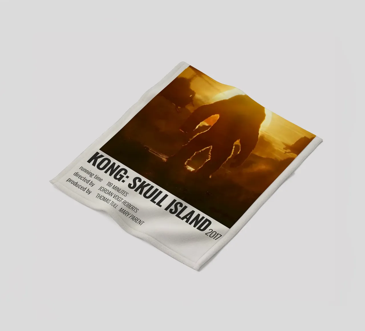 KONG SKULL ISLAND 2017 coperta in pile da MVFminimalist