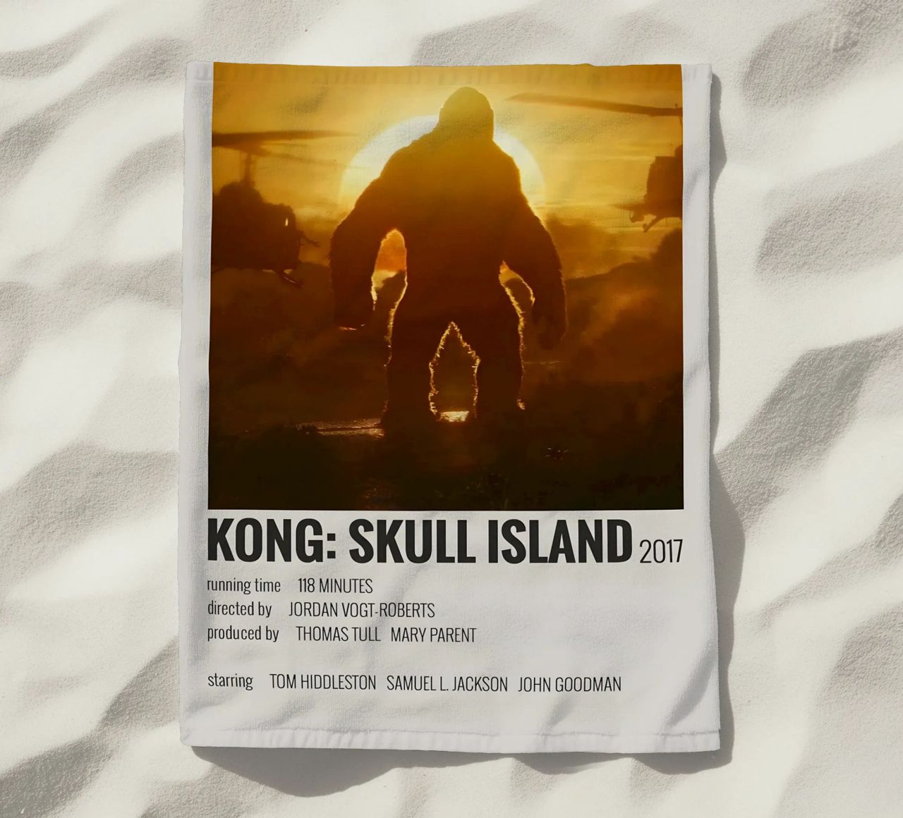 KONG SKULL ISLAND 2017 telo mare da MVFminimalist