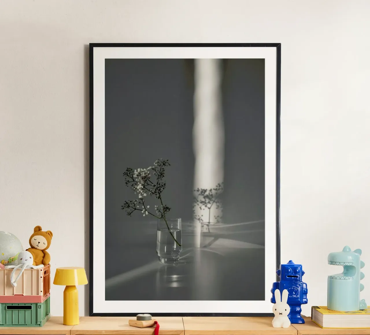 Flower Branch In A Magic Sunbeam poster da Studio Nahili