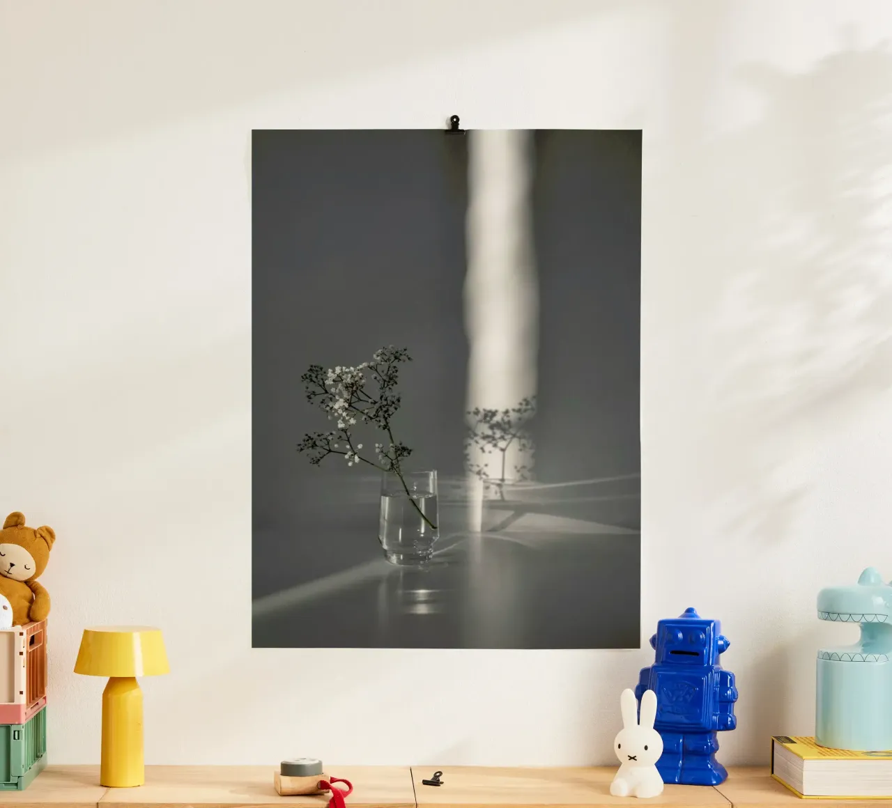 Flower Branch In A Magic Sunbeam poster da Studio Nahili