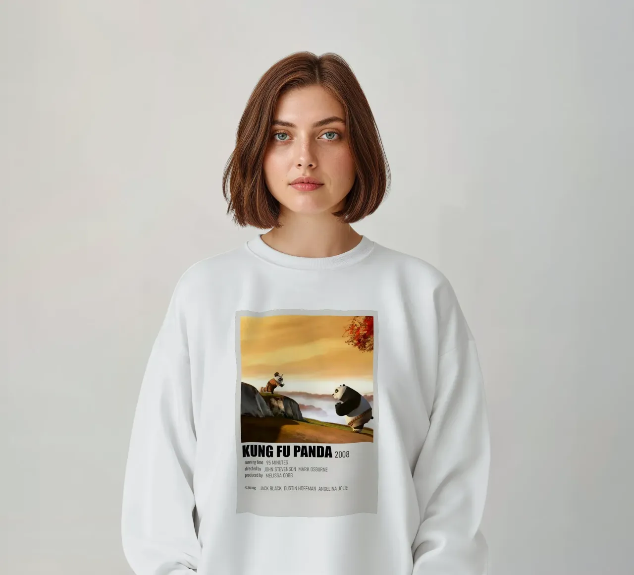 KUNG FU PANDA 2008 felpa da MVFminimalist