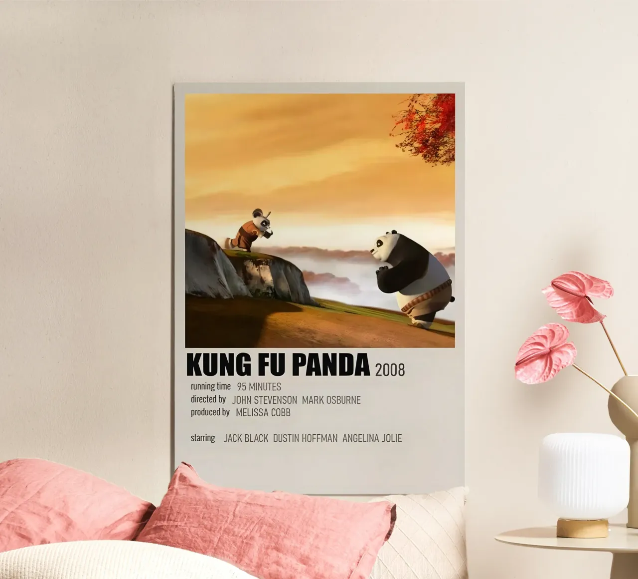 KUNG FU PANDA 2008 carta hahnemühle da MVFminimalist