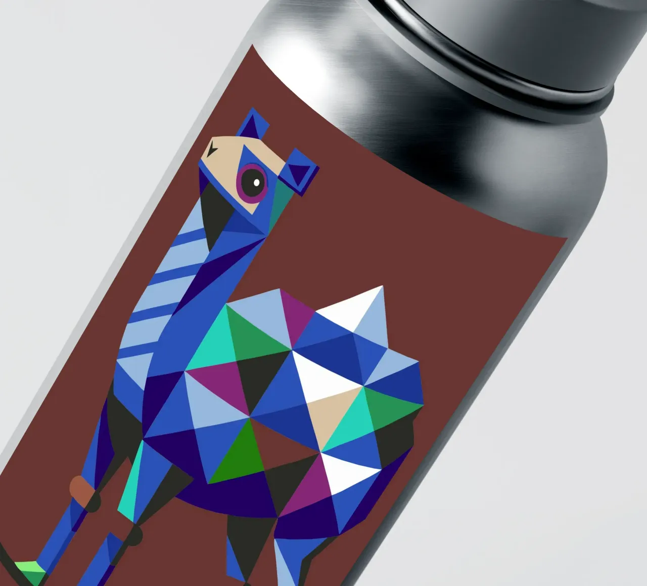 camel geometrics ilustration sticker by nemaro