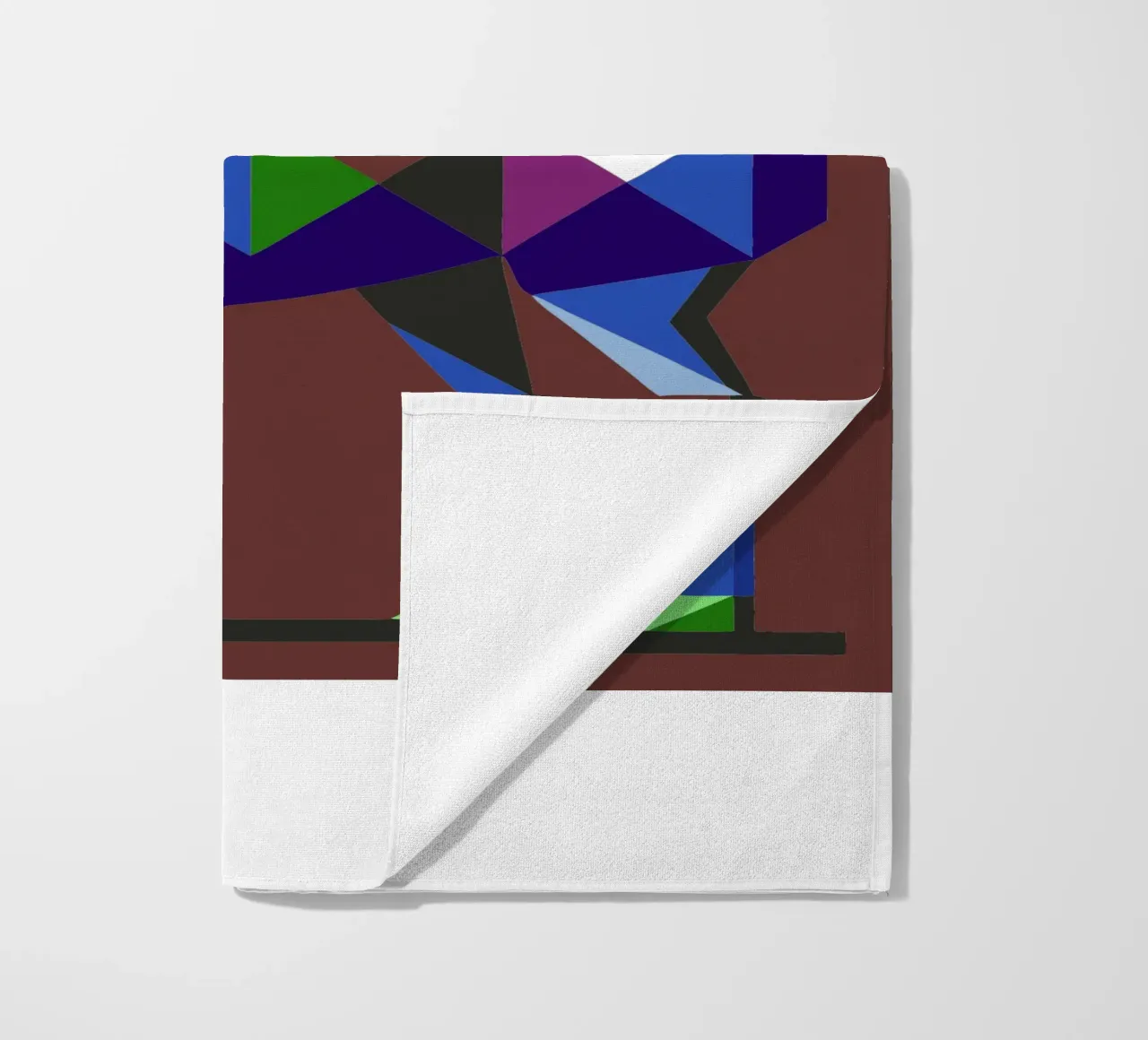 ilustrazione geometrica del cammello telo mare da nemaro