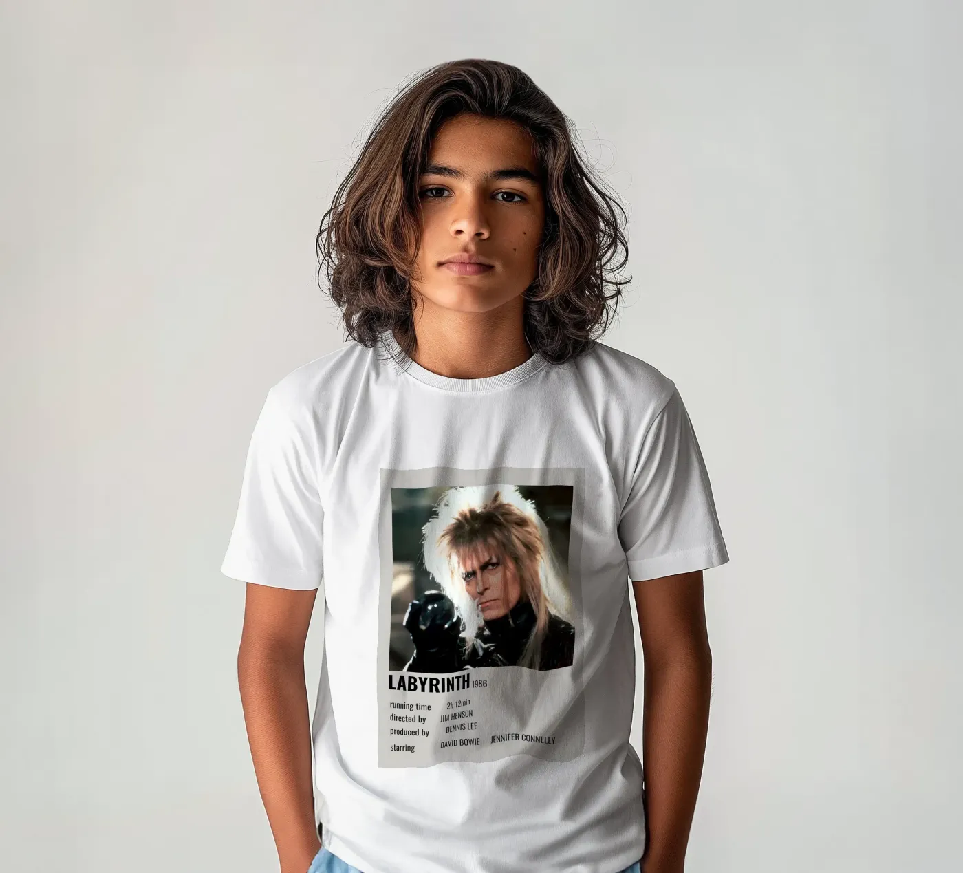 LABYRINTH 1986 t-shirt bambini da MVFminimalist