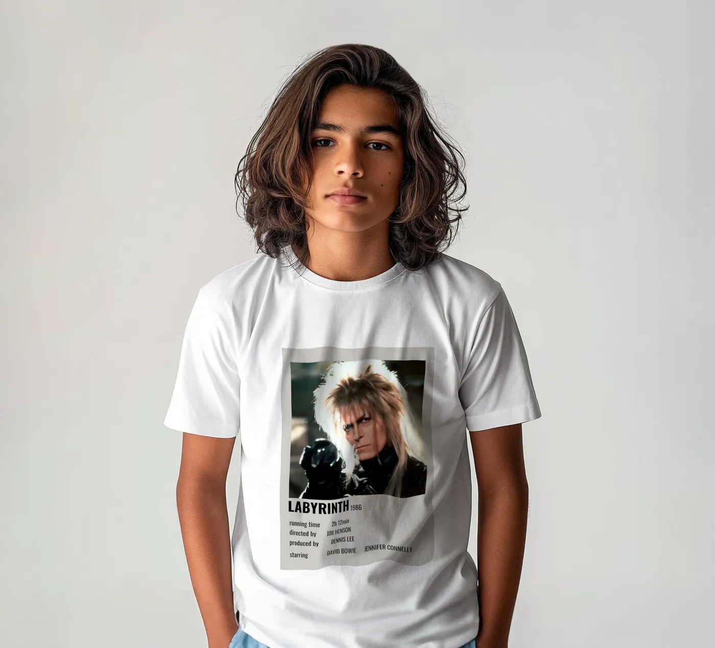 LABYRINTH 1986 t-shirt bambini da MVFminimalist