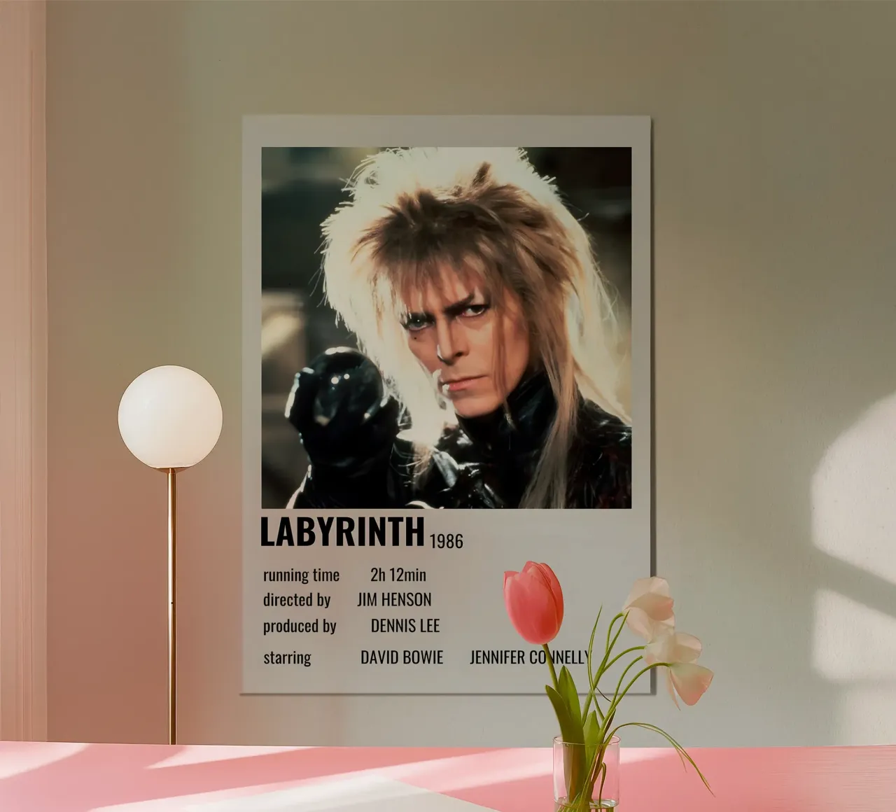 LABYRINTH 1986 poster da MVFminimalist