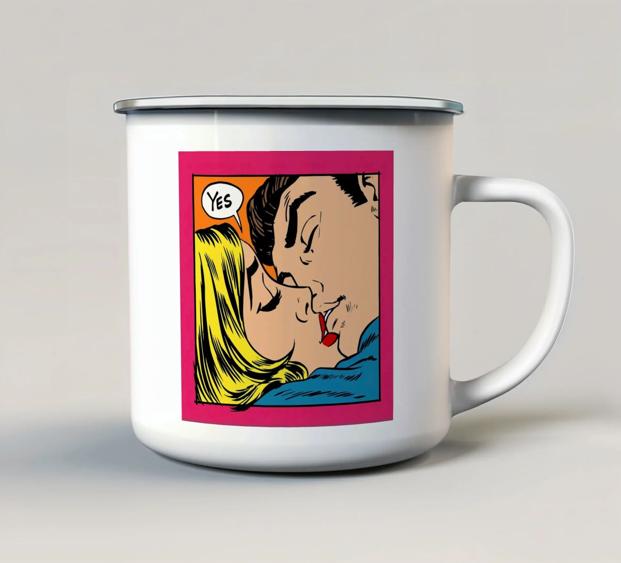 Yes tazza in smalto da estellebardal