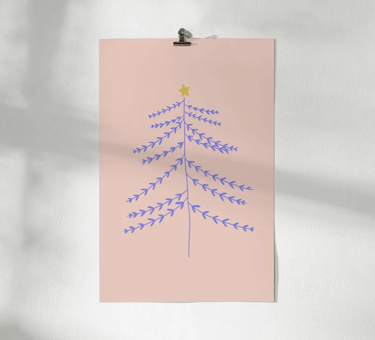 Blue Tree poster da KRUTH DESIGN