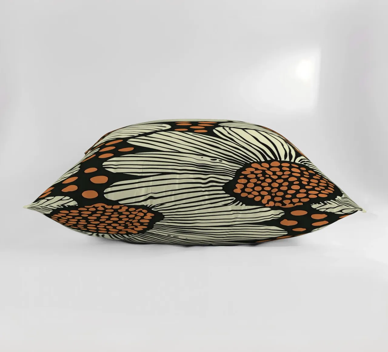 Tokyo Flower Print decorative cushion by FlowersShop