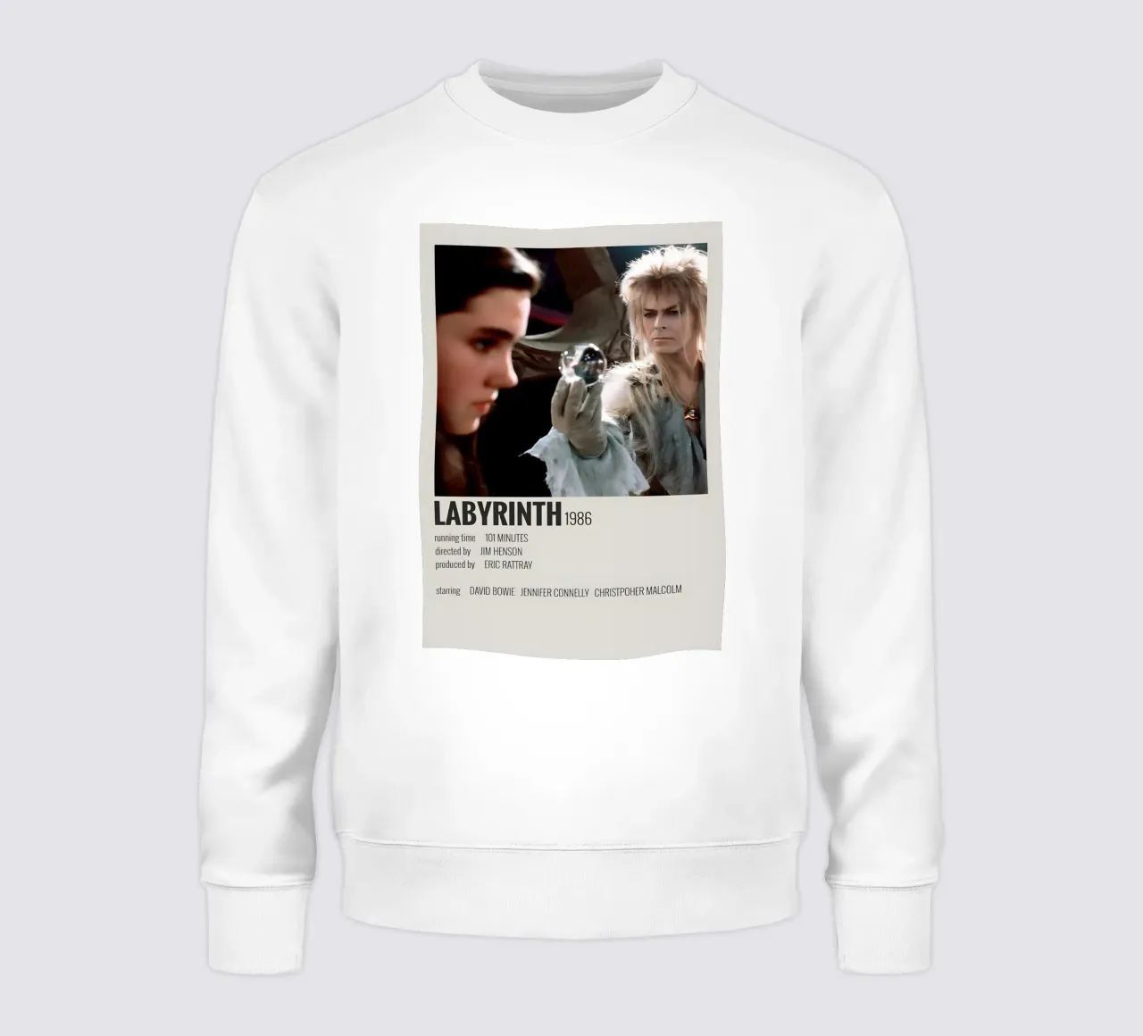 LABYRINTH 1986 felpa da MVFminimalist