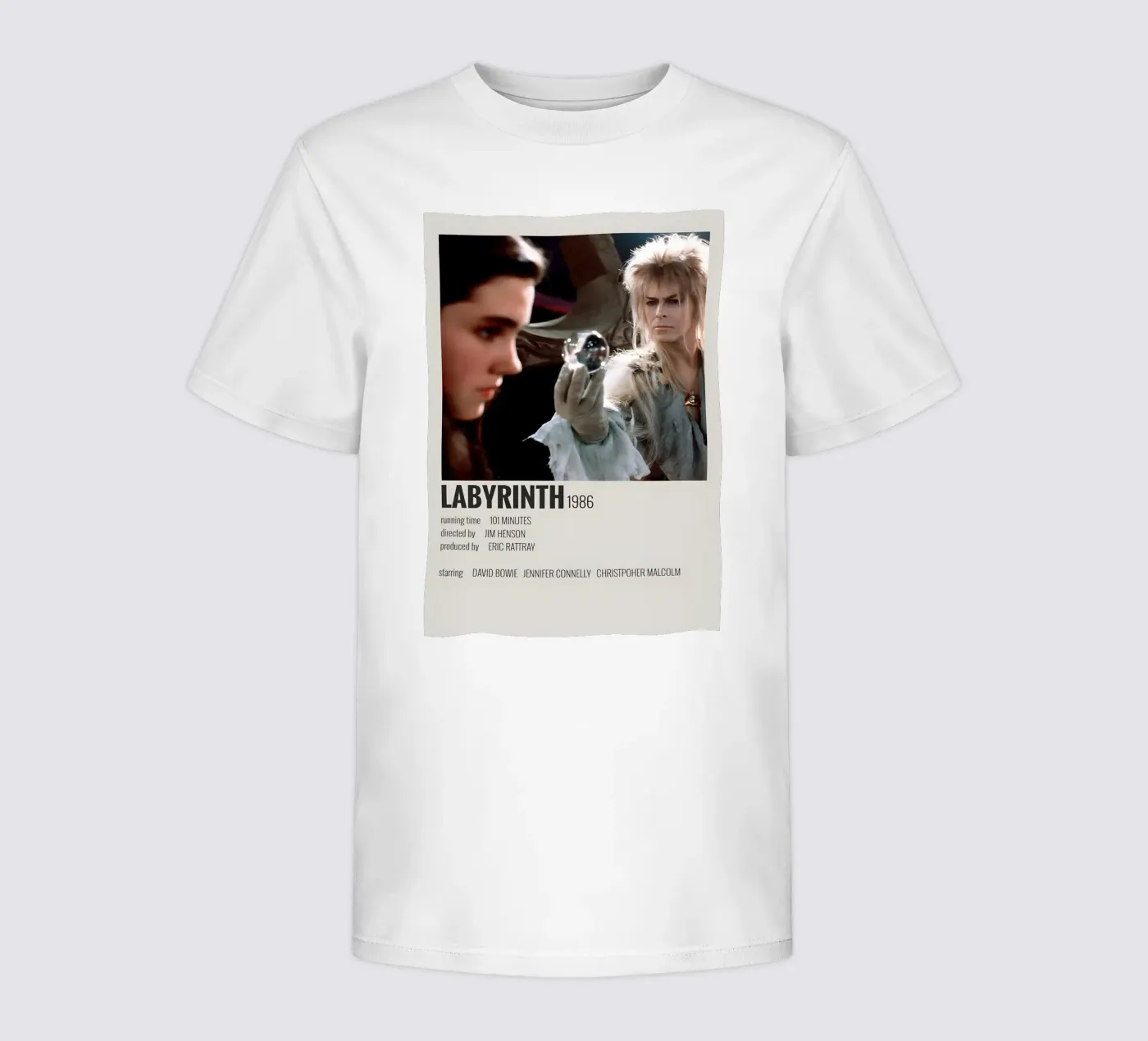 LABYRINTH 1986 t-shirt bambini da MVFminimalist