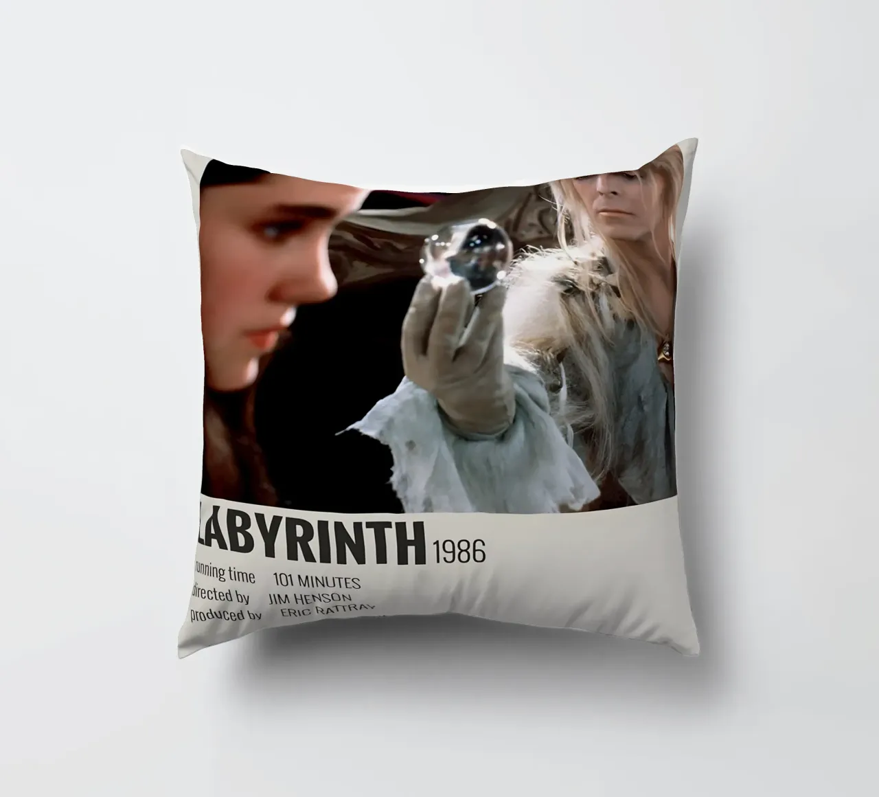 LABYRINTH 1986 cuscino da MVFminimalist