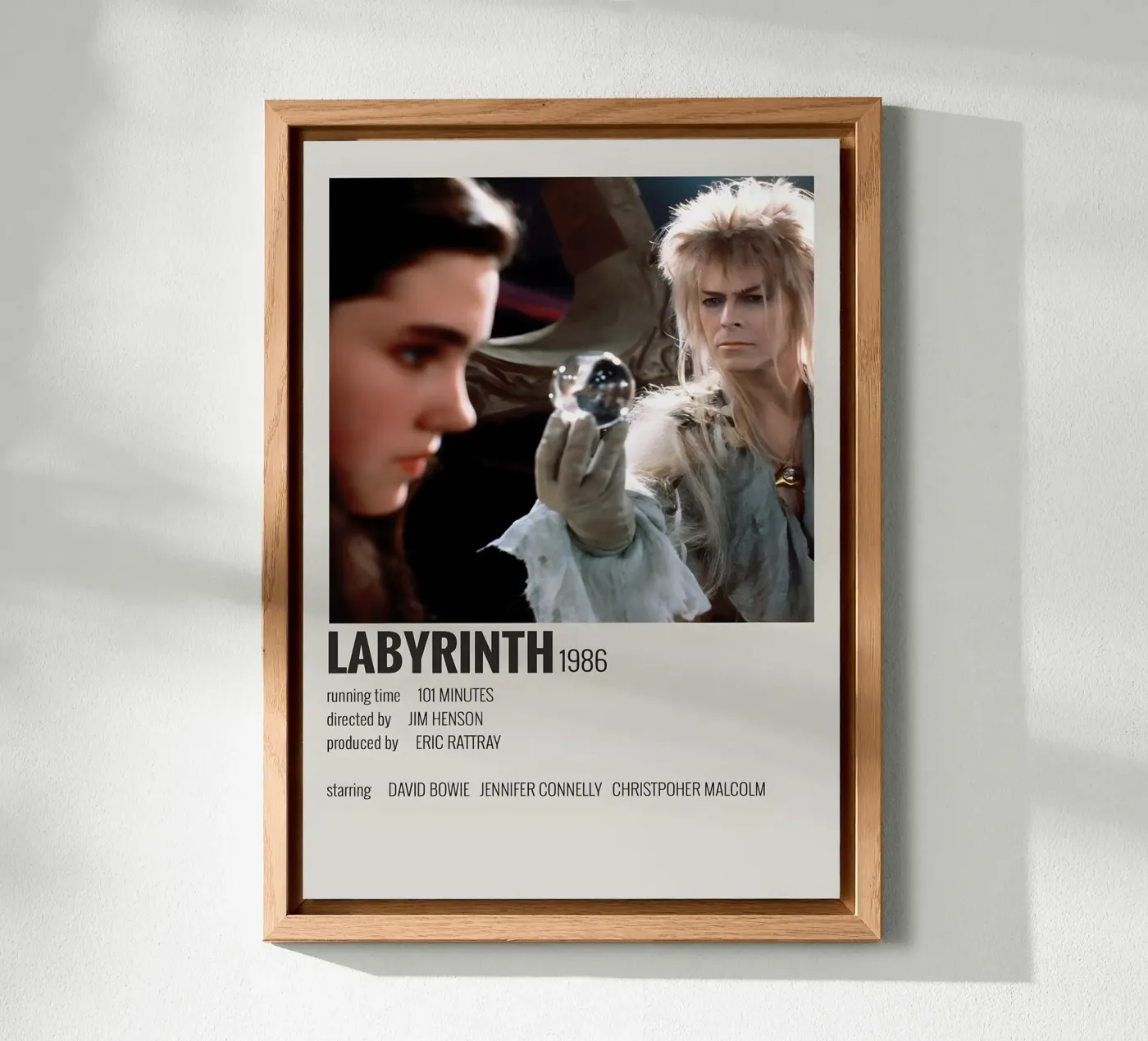 LABYRINTH 1986 alluminio dibond da MVFminimalist